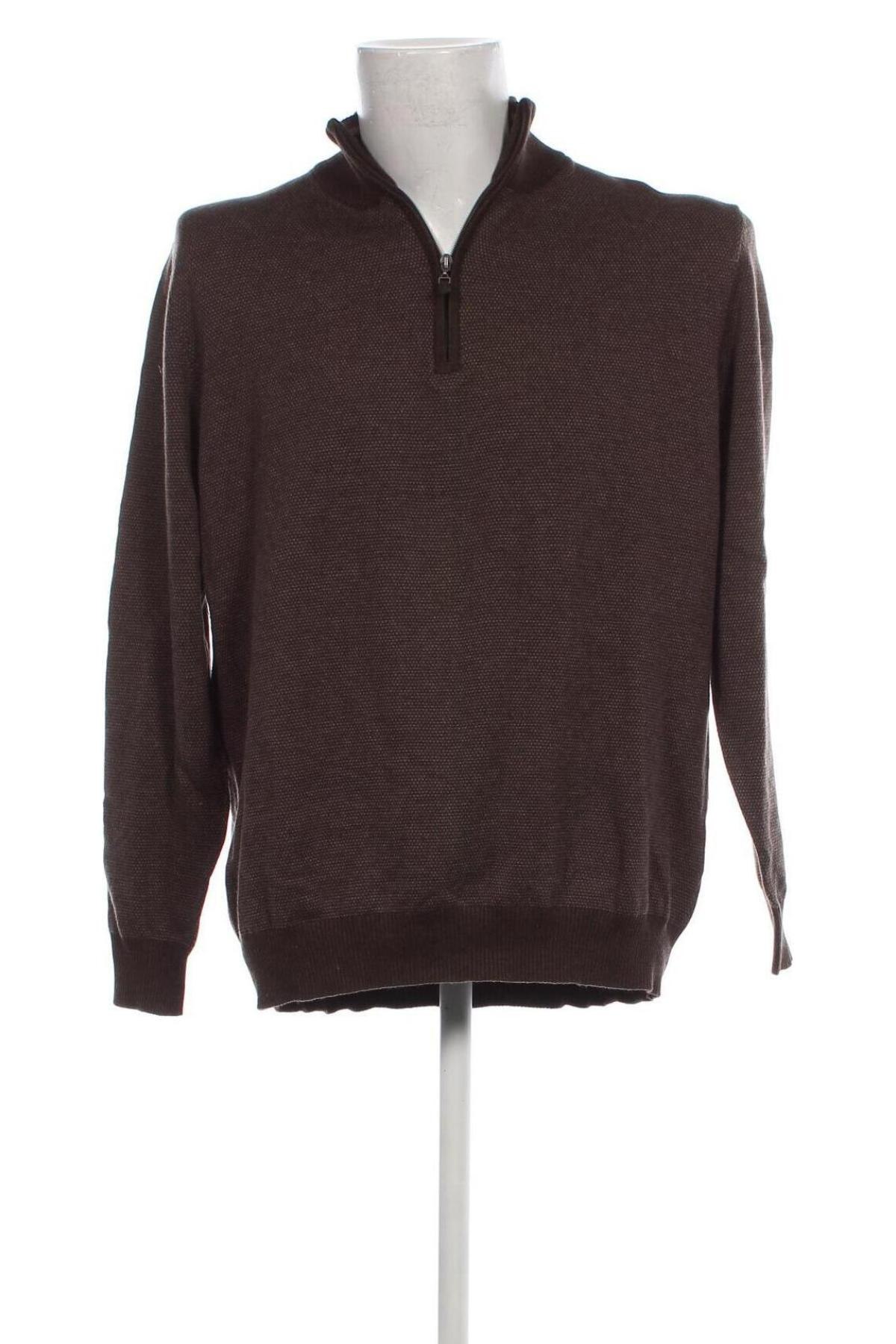 Herrenpullover Walbusch, Größe XL, Farbe Braun, Preis 77,94 €