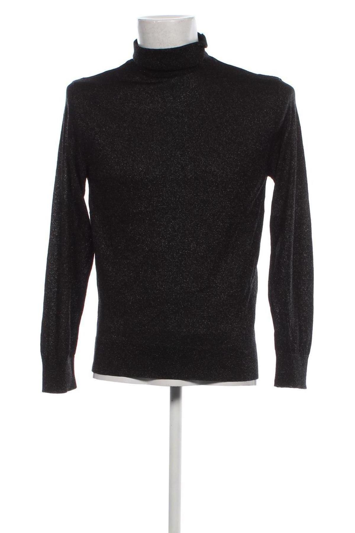 Herrenpullover Zara, Größe M, Farbe Schwarz, Preis 24,05 €