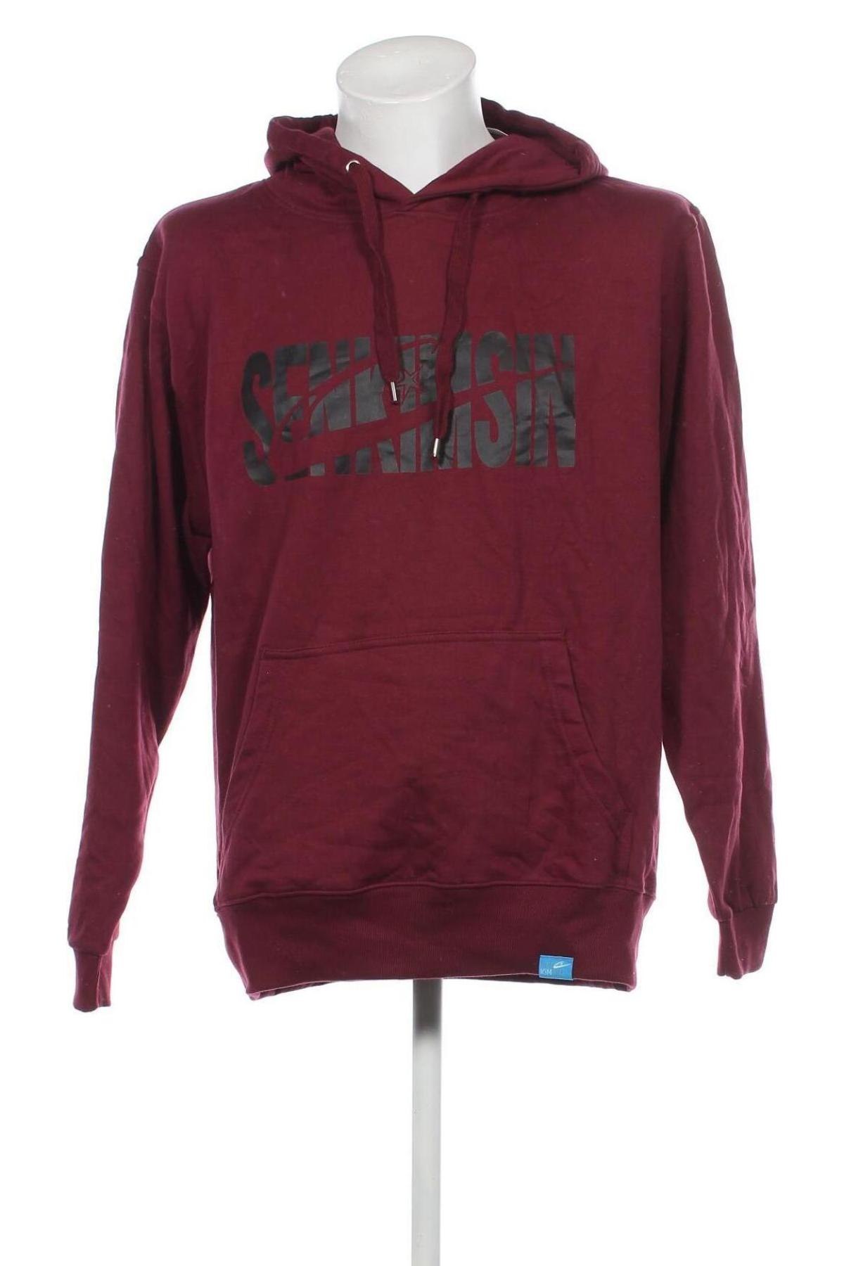 Herren Sweatshirt, Größe L, Farbe Rot, Preis 20,18 €