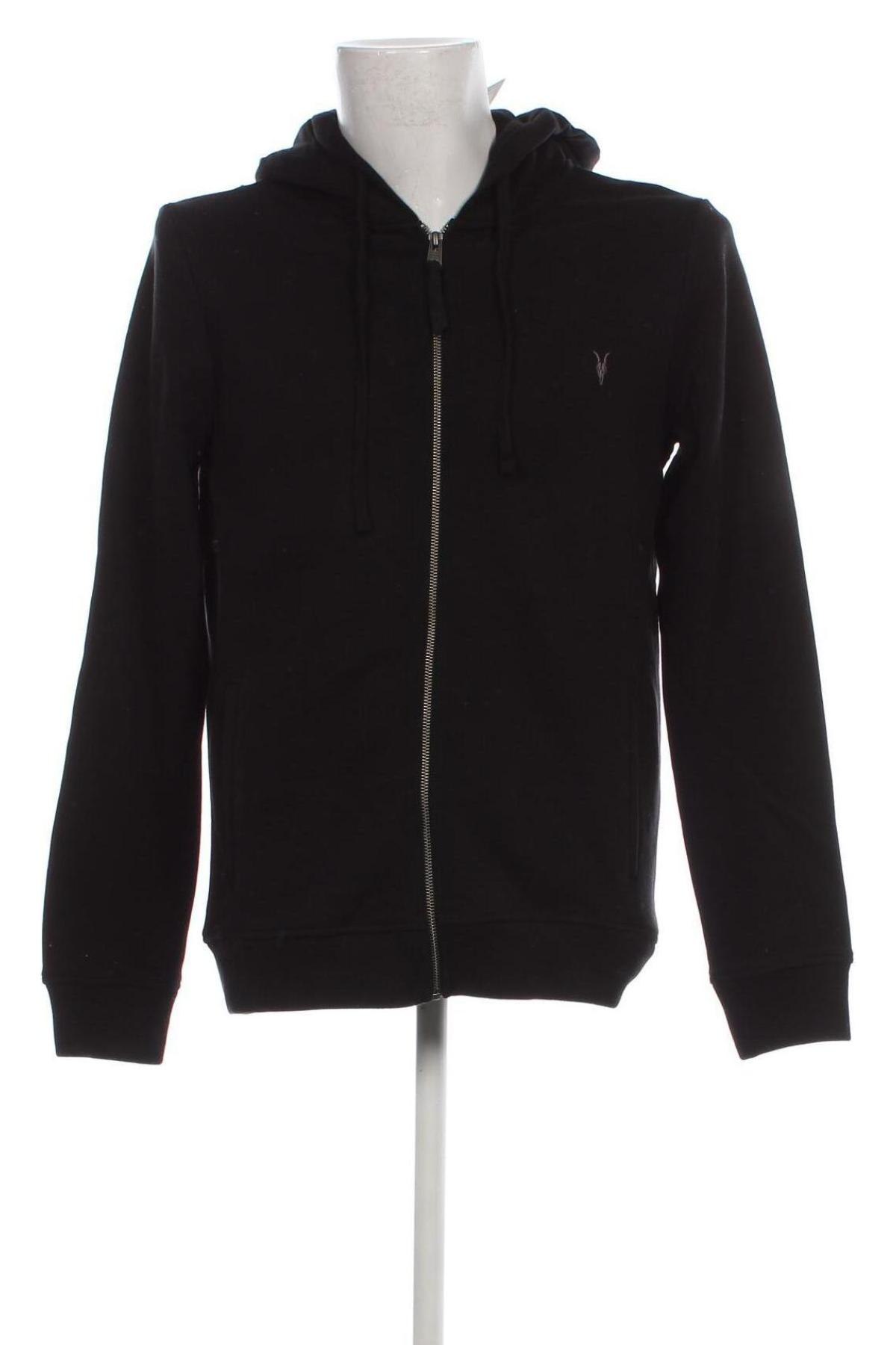 Herren Sweatshirt AllSaints, Größe M, Farbe Schwarz, Preis 41,50 €