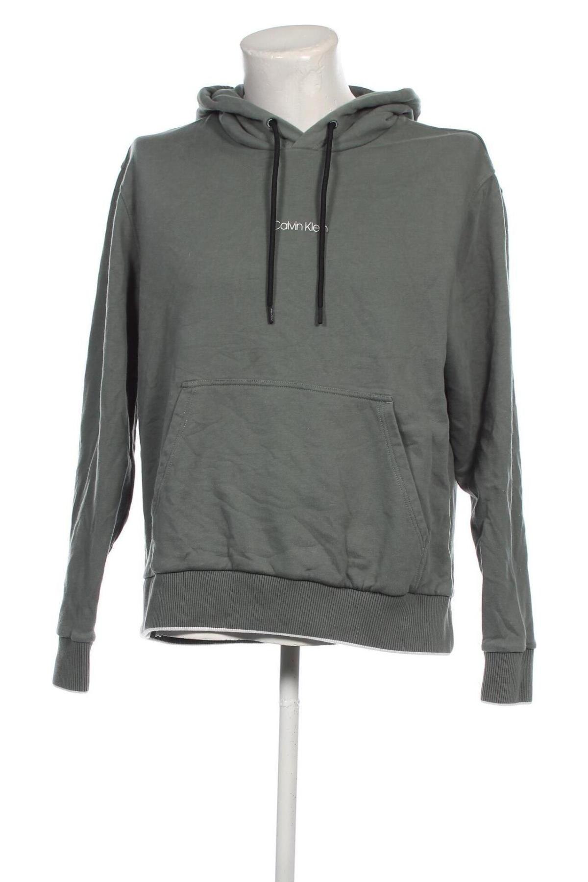 Herren Sweatshirt Calvin Klein, Größe XXL, Farbe Grün, Preis 52,19 €