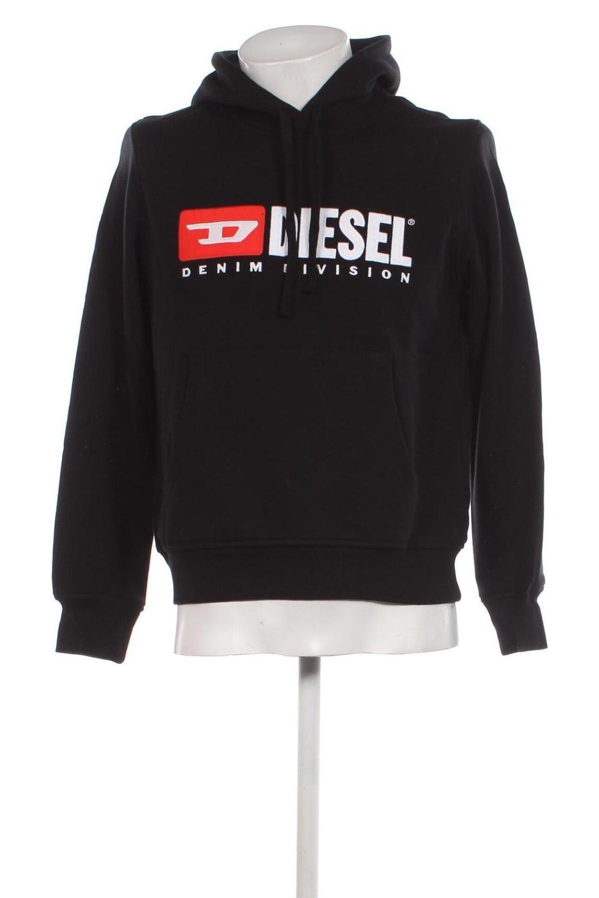 Herren Sweatshirt Diesel, Größe S, Farbe Schwarz, Preis 105,31 €