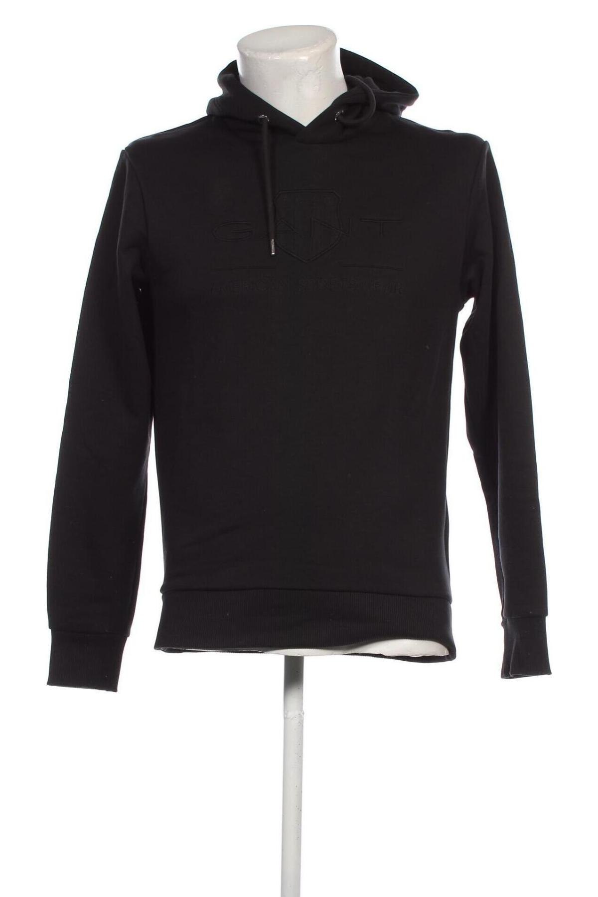 Férfi sweatshirt Gant, Méret S, Szín Fekete, Ár 34 038 Ft