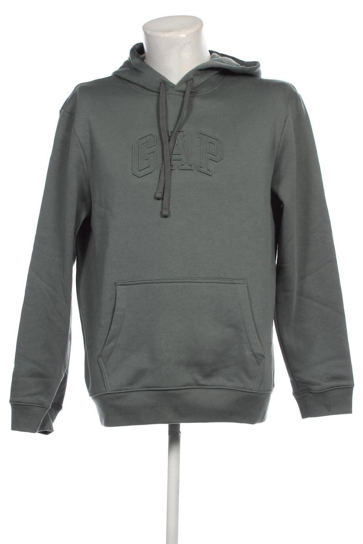 Herren Sweatshirt Gap, Größe L, Farbe Grün, Preis 39,69 €