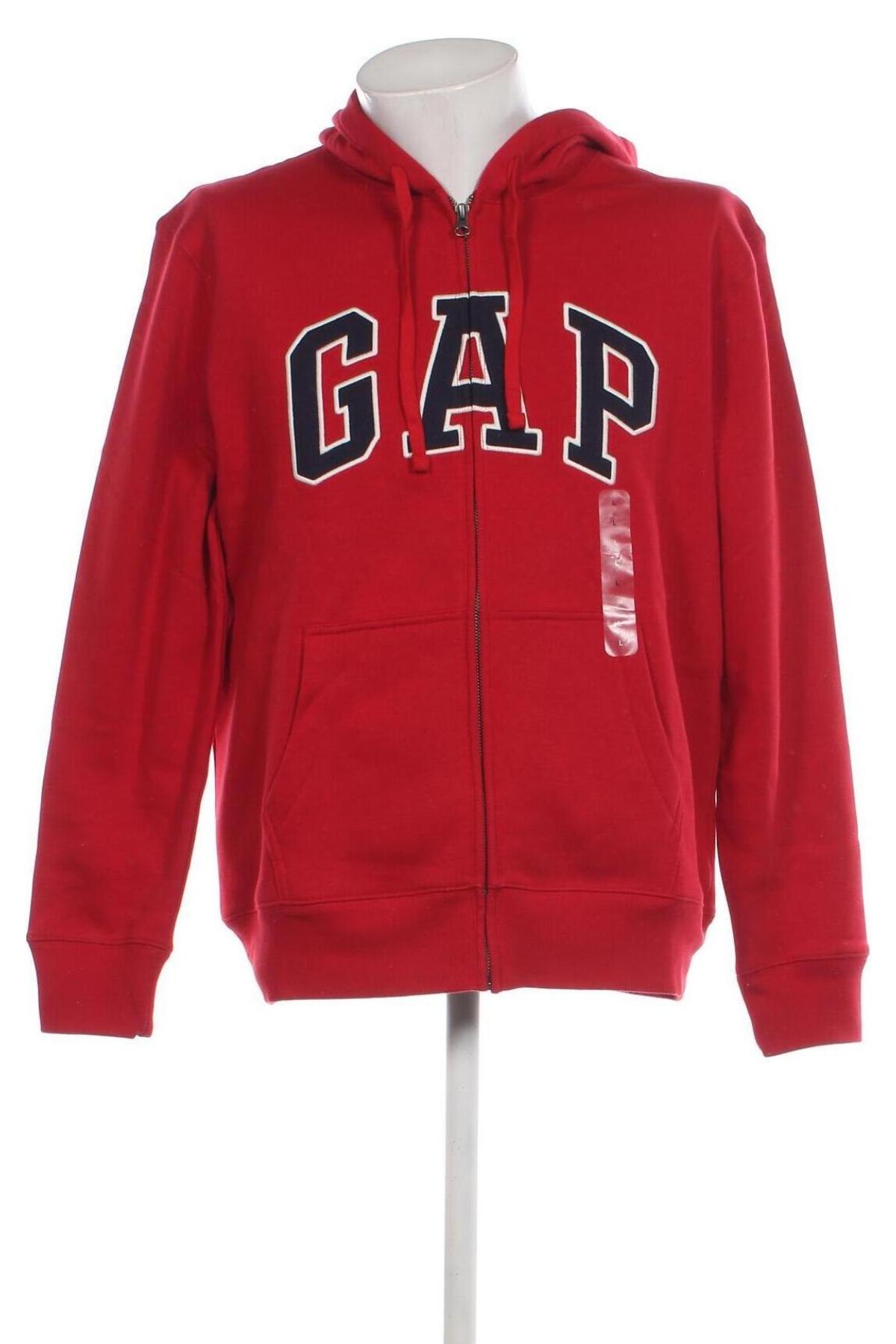 Herren Sweatshirt Gap, Größe L, Farbe Rot, Preis 39,69 €