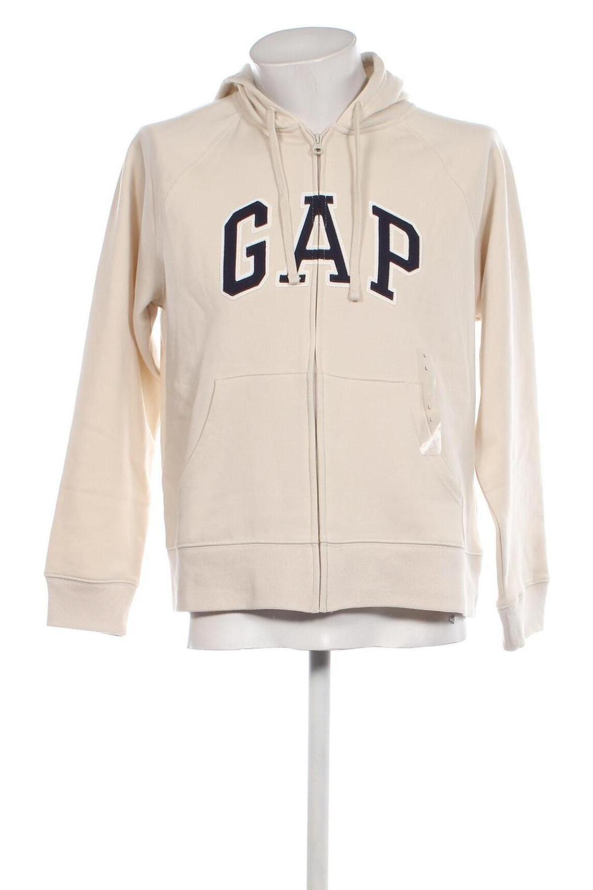 Męska bluza Gap, Rozmiar L, Kolor ecru, Cena 205,24 zł