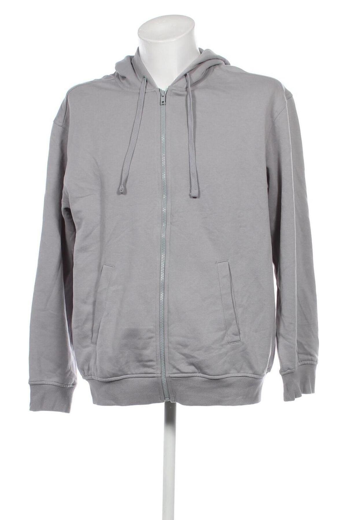 Herren Sweatshirt H&M, Größe L, Farbe Grau, Preis 20,18 €