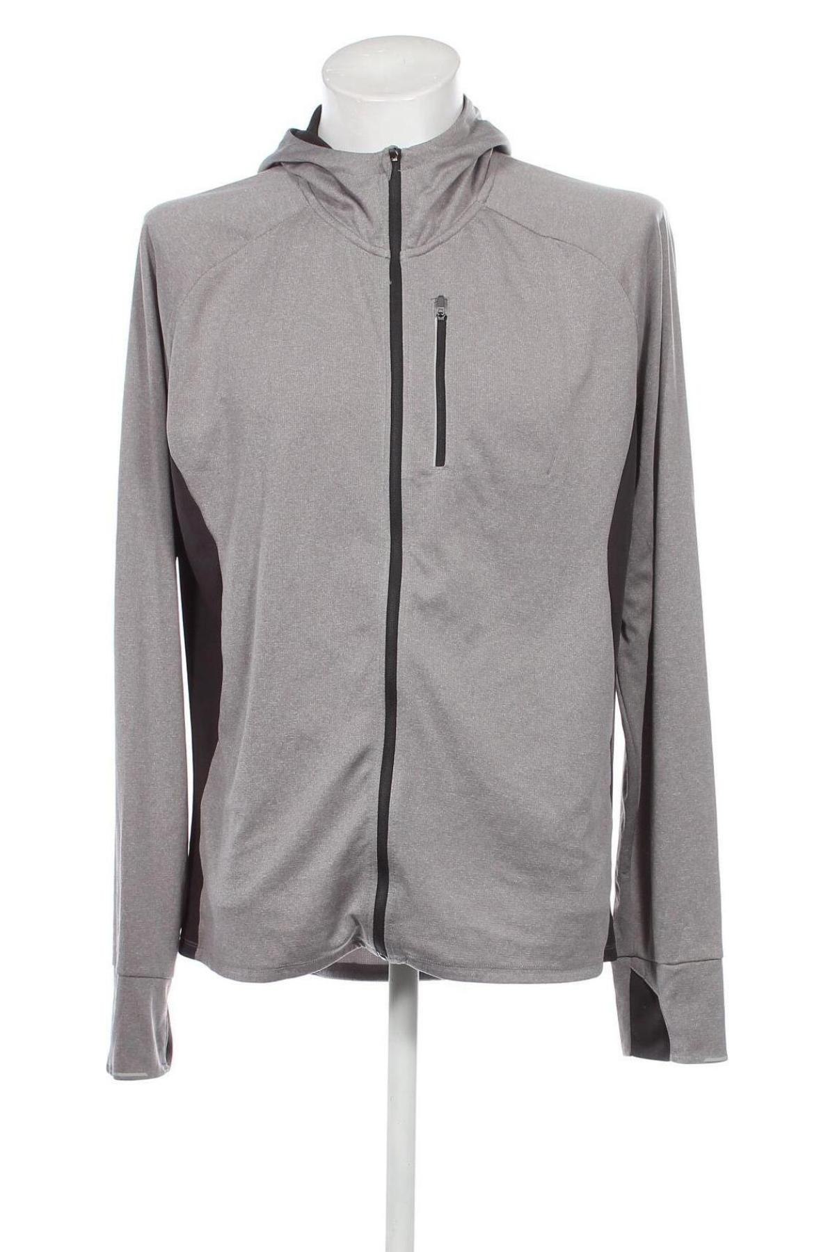 Herren Sweatshirt H&M Sport, Größe XL, Farbe Grau, Preis 9,08 €
