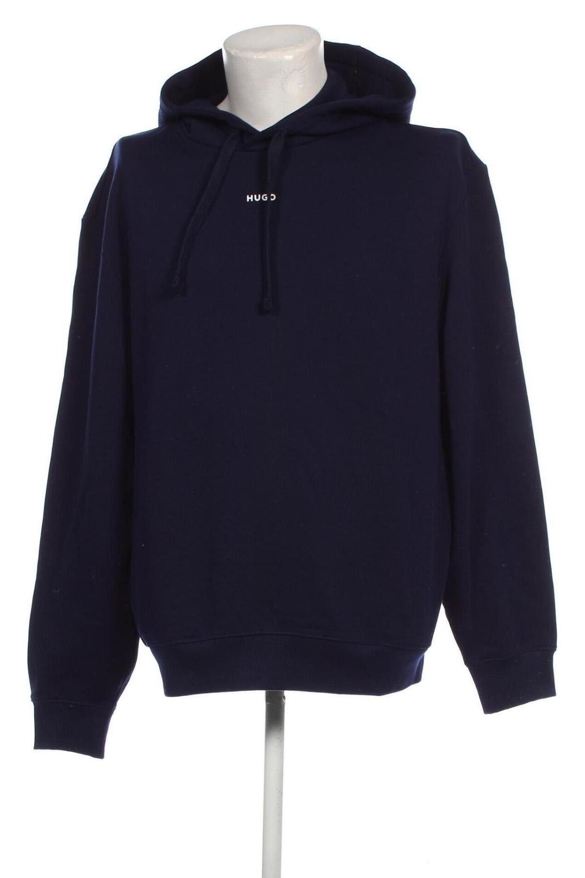 Herren Sweatshirt Hugo Boss, Größe L, Farbe Blau, Preis 118,04 €