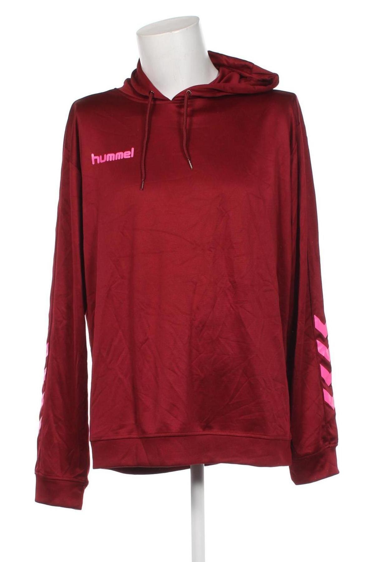 Herren Sweatshirt Hummel, Größe 3XL, Farbe Rot, Preis € 21,40