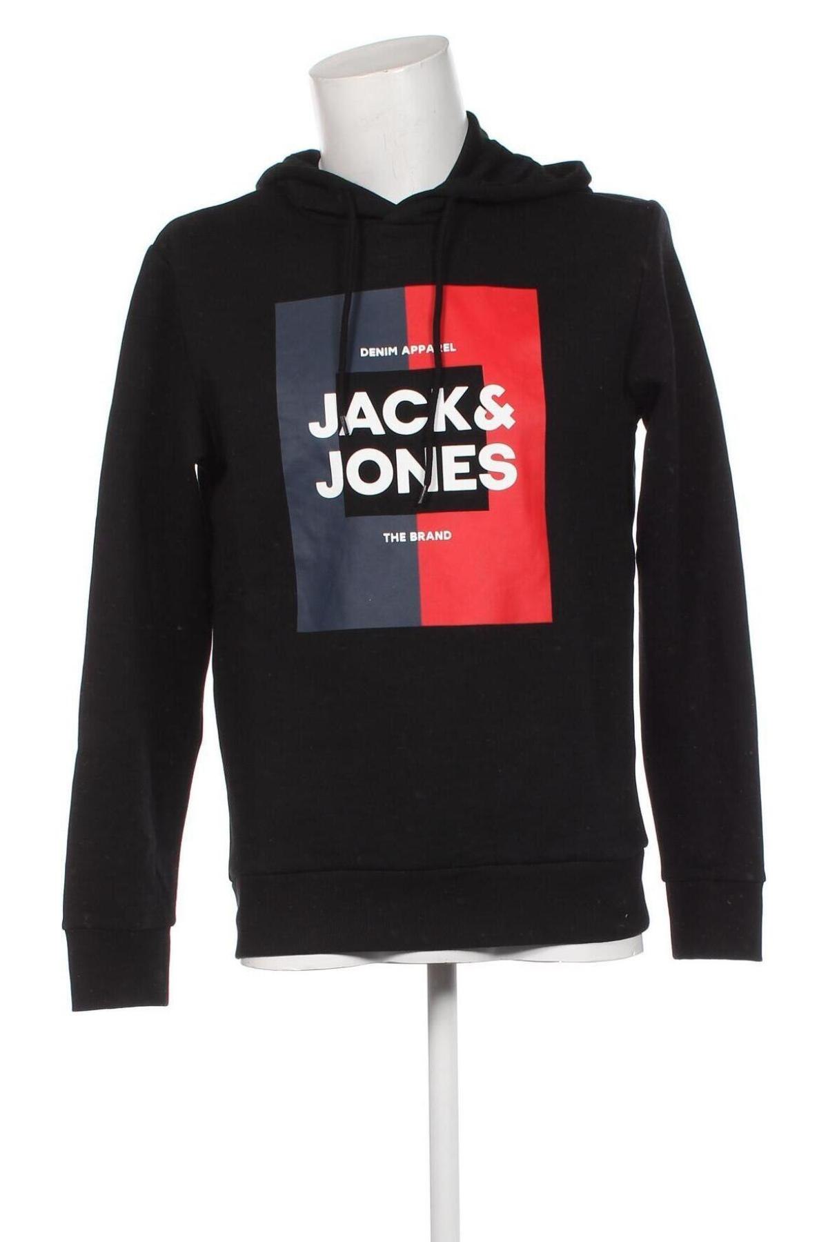 Pánská mikina  Jack & Jones, Velikost M, Barva Černá, Cena  297,00 Kč