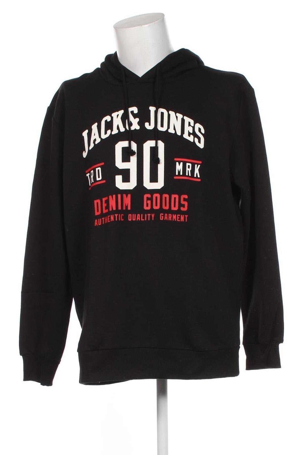 Pánska mikina  Jack & Jones, Veľkosť L, Farba Čierna, Cena  12,68 €