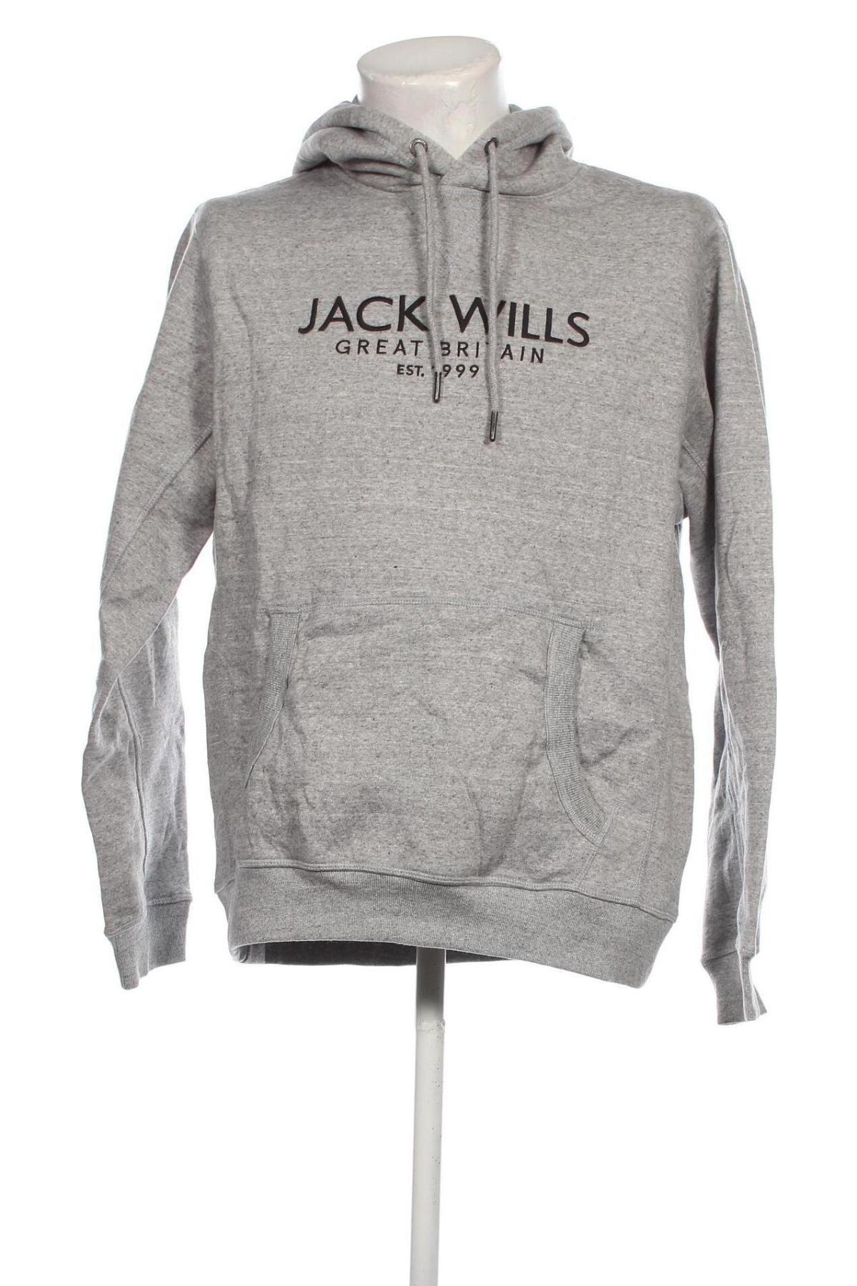 Pánská mikina  Jack Wills, Velikost M, Barva Šedá, Cena  654,00 Kč