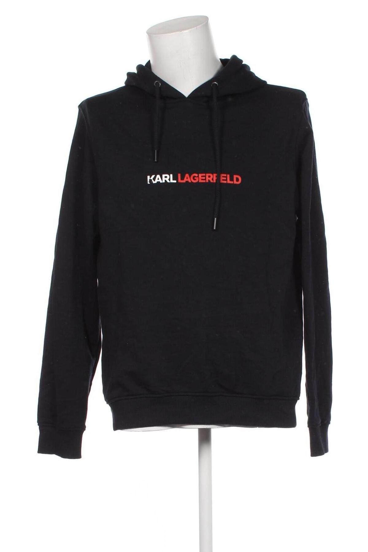 Herren Sweatshirt Karl Lagerfeld, Größe L, Farbe Blau, Preis € 85,59