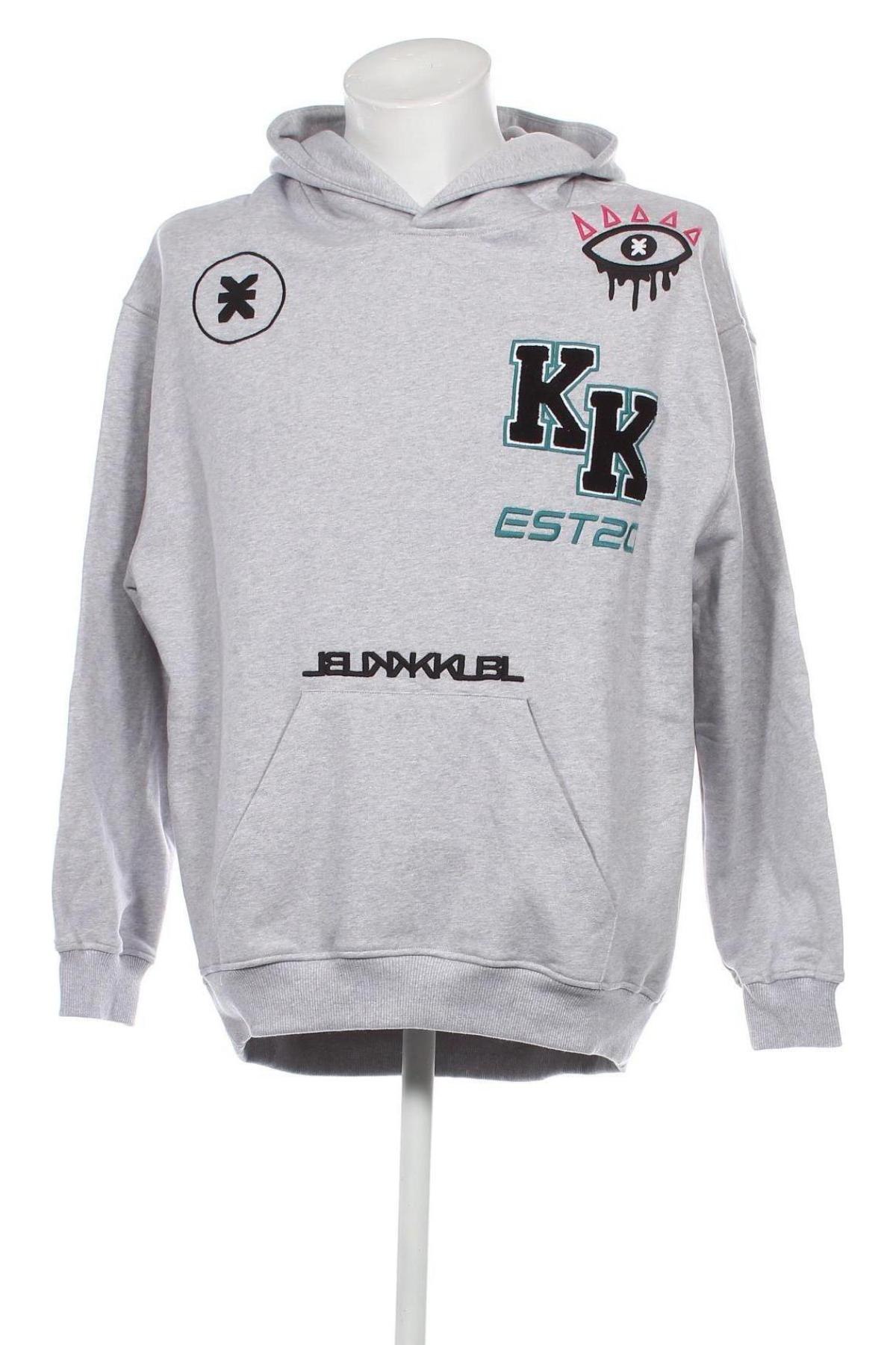 Herren Sweatshirt Karo Kauer, Größe XS, Farbe Grau, Preis € 63,92