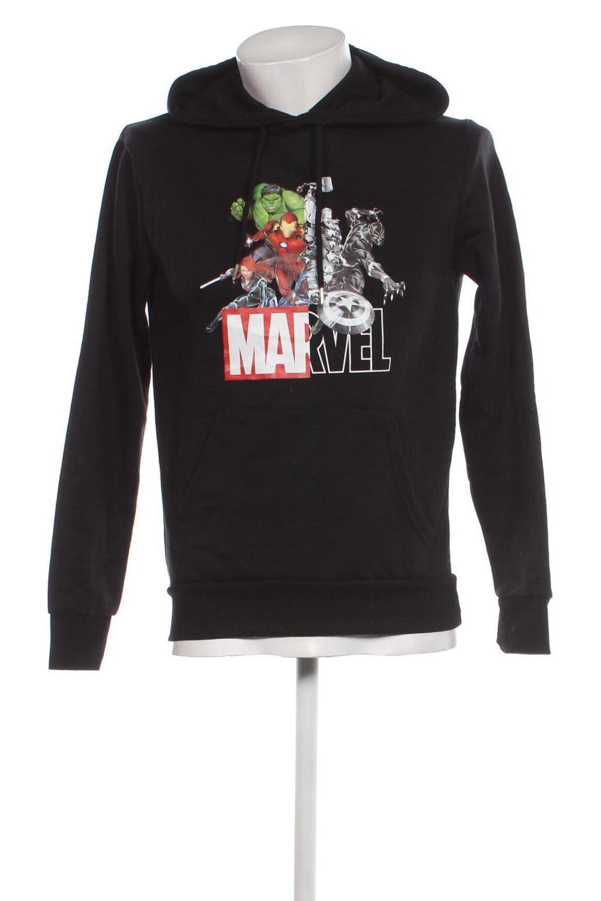 Herren Sweatshirt Marvel, Größe S, Farbe Schwarz, Preis 11,41 €