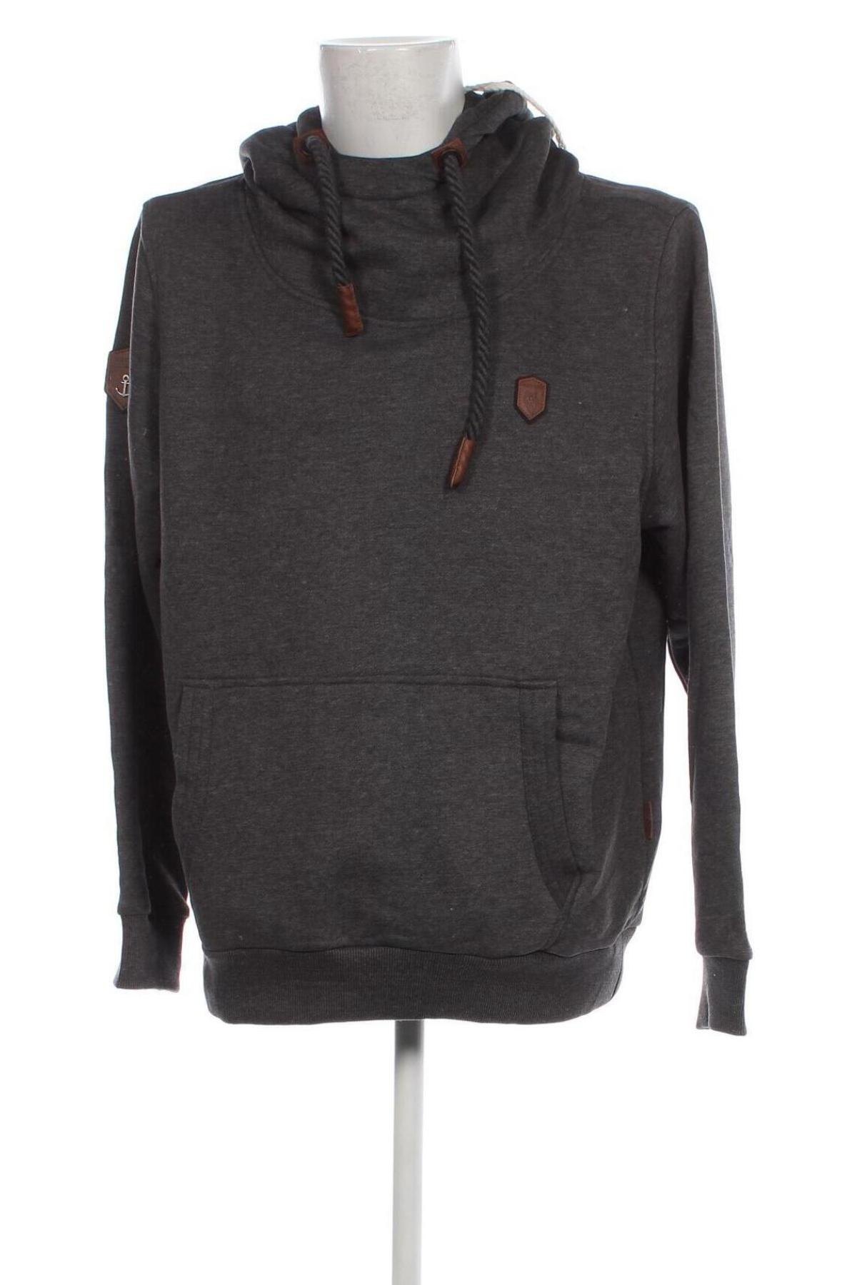 Herren Sweatshirt Naketano, Größe 3XL, Farbe Grau, Preis € 21,09