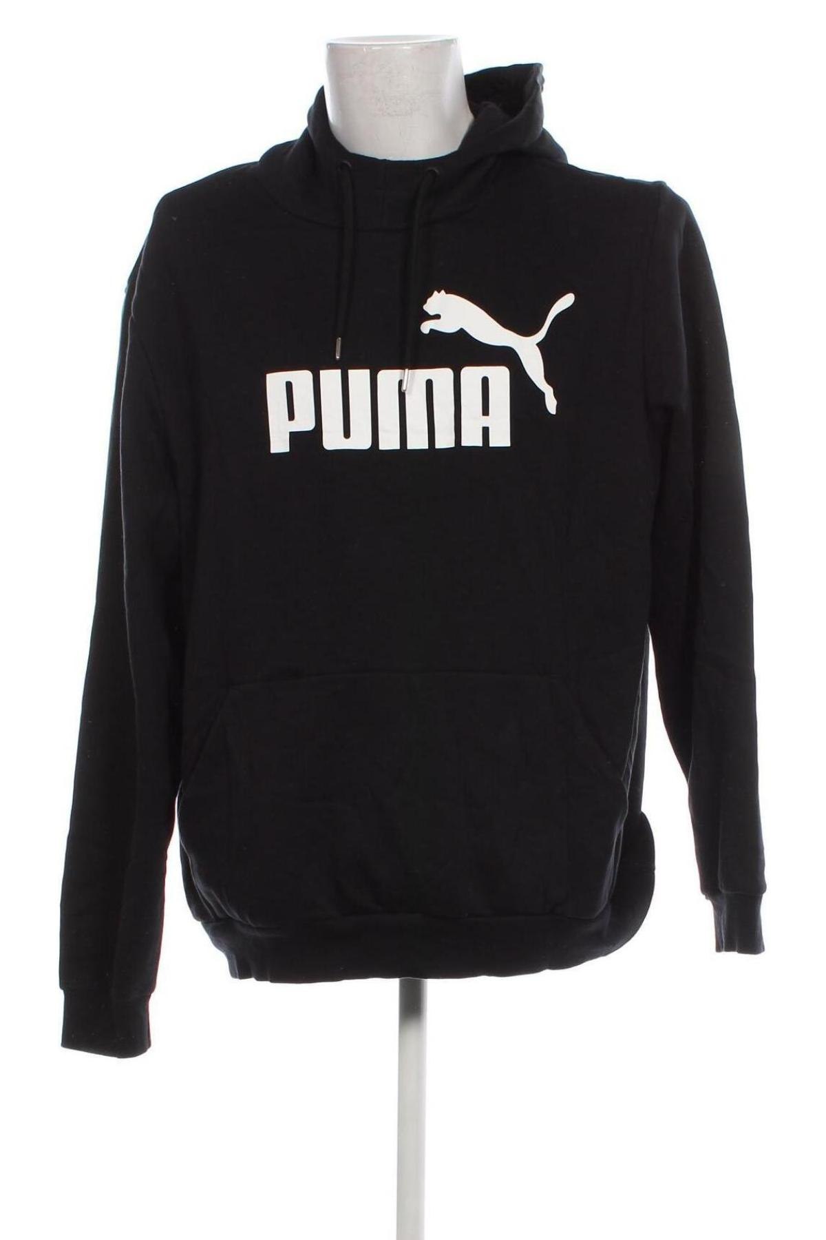 Мъжки суичър PUMA, Размер XXL, Цвят Черен, Цена 46,75 лв.