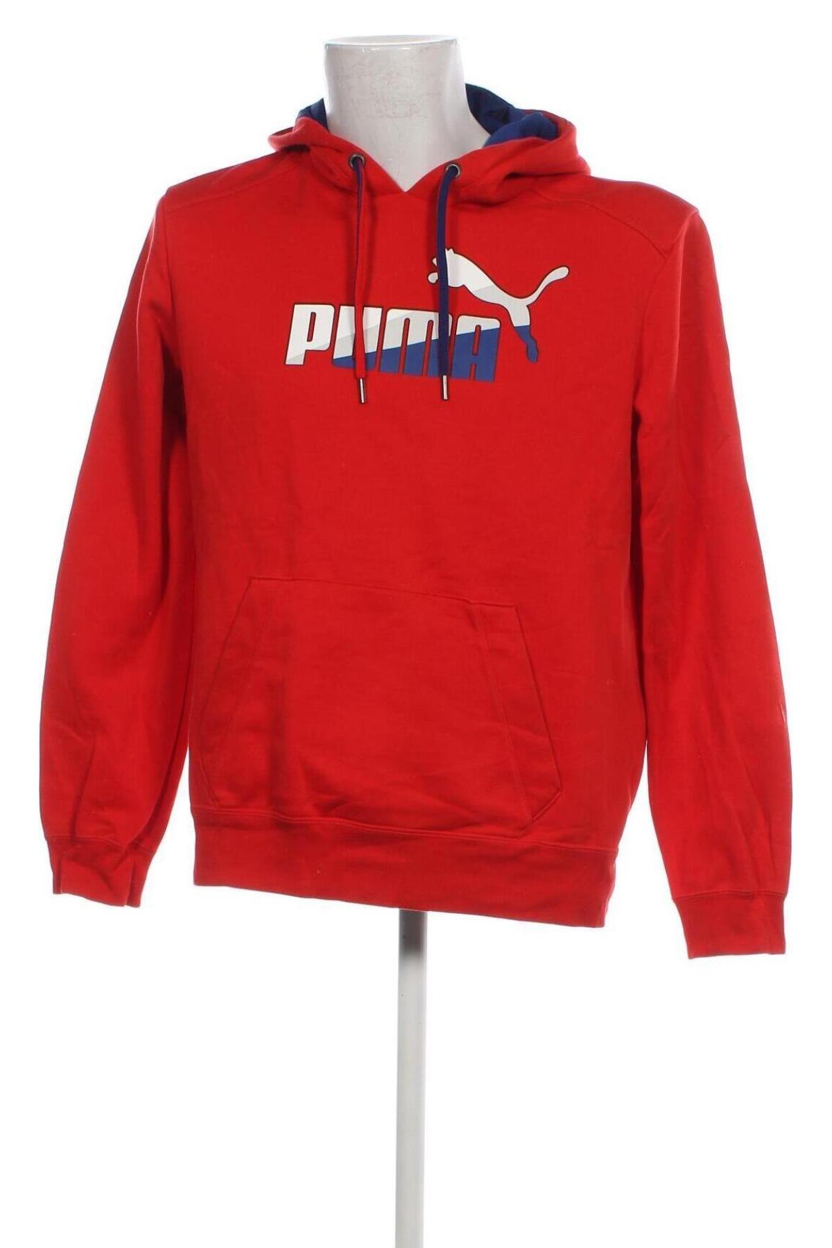 Herren Sweatshirt PUMA, Größe L, Farbe Rot, Preis 30,62 €