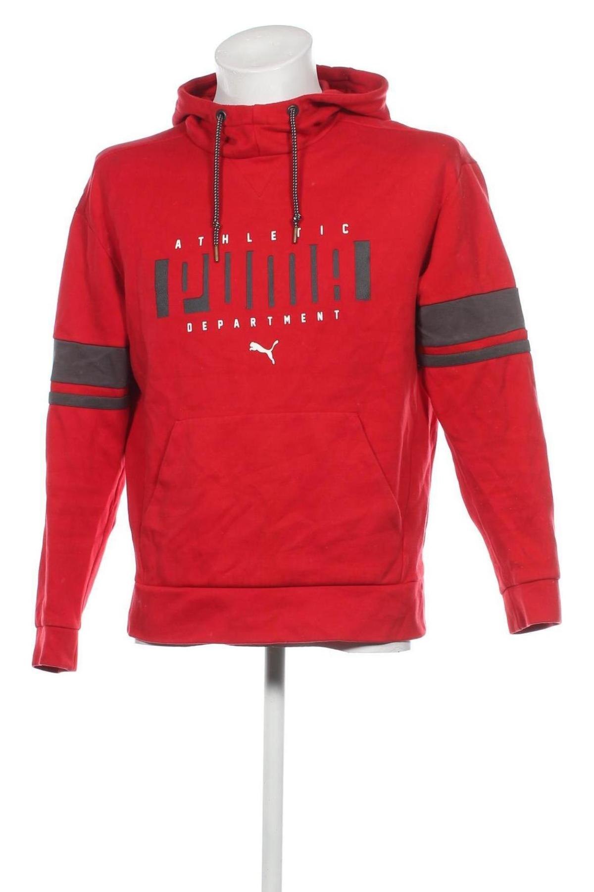 Herren Sweatshirt PUMA, Größe M, Farbe Rot, Preis 32,53 €