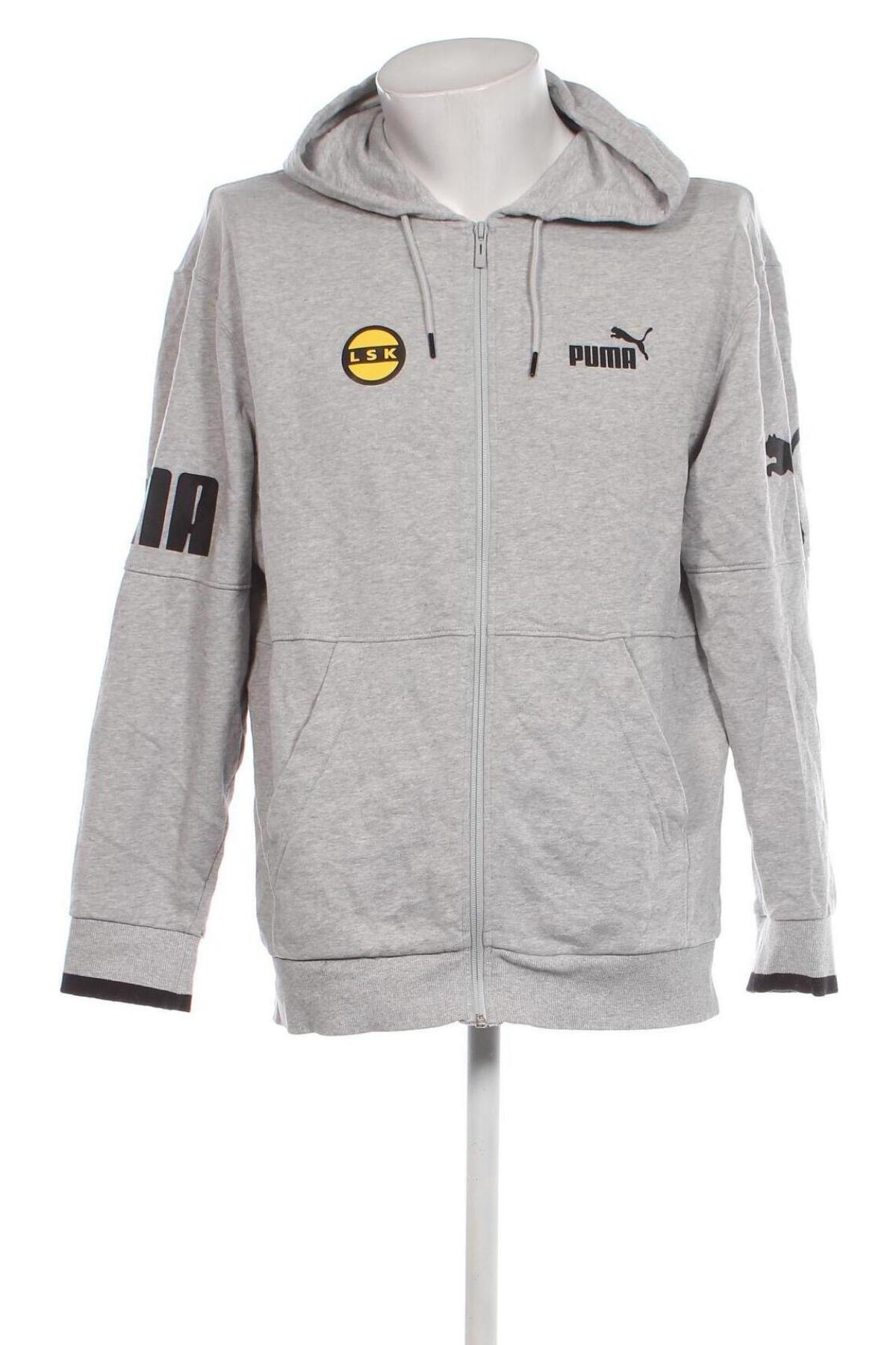 Herren Sweatshirt PUMA, Größe L, Farbe Grau, Preis € 38,27