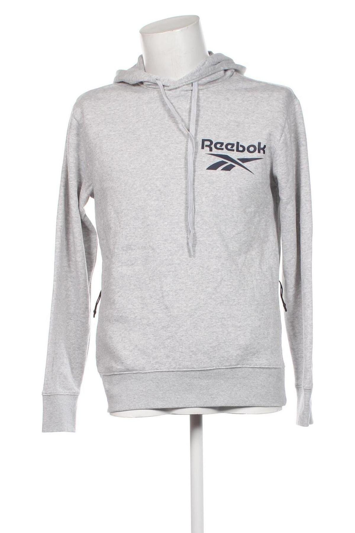 Herren Sweatshirt Reebok, Größe S, Farbe Grau, Preis € 26,79