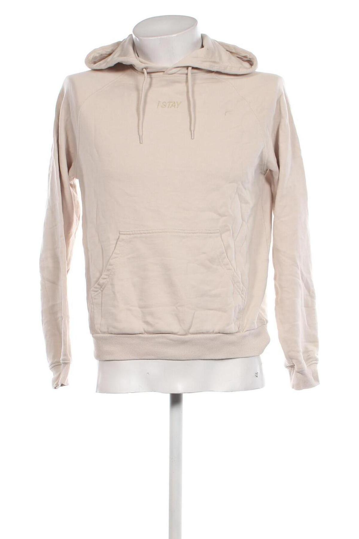 Férfi sweatshirt Stay, Méret S, Szín Bézs, Ár 2 943 Ft