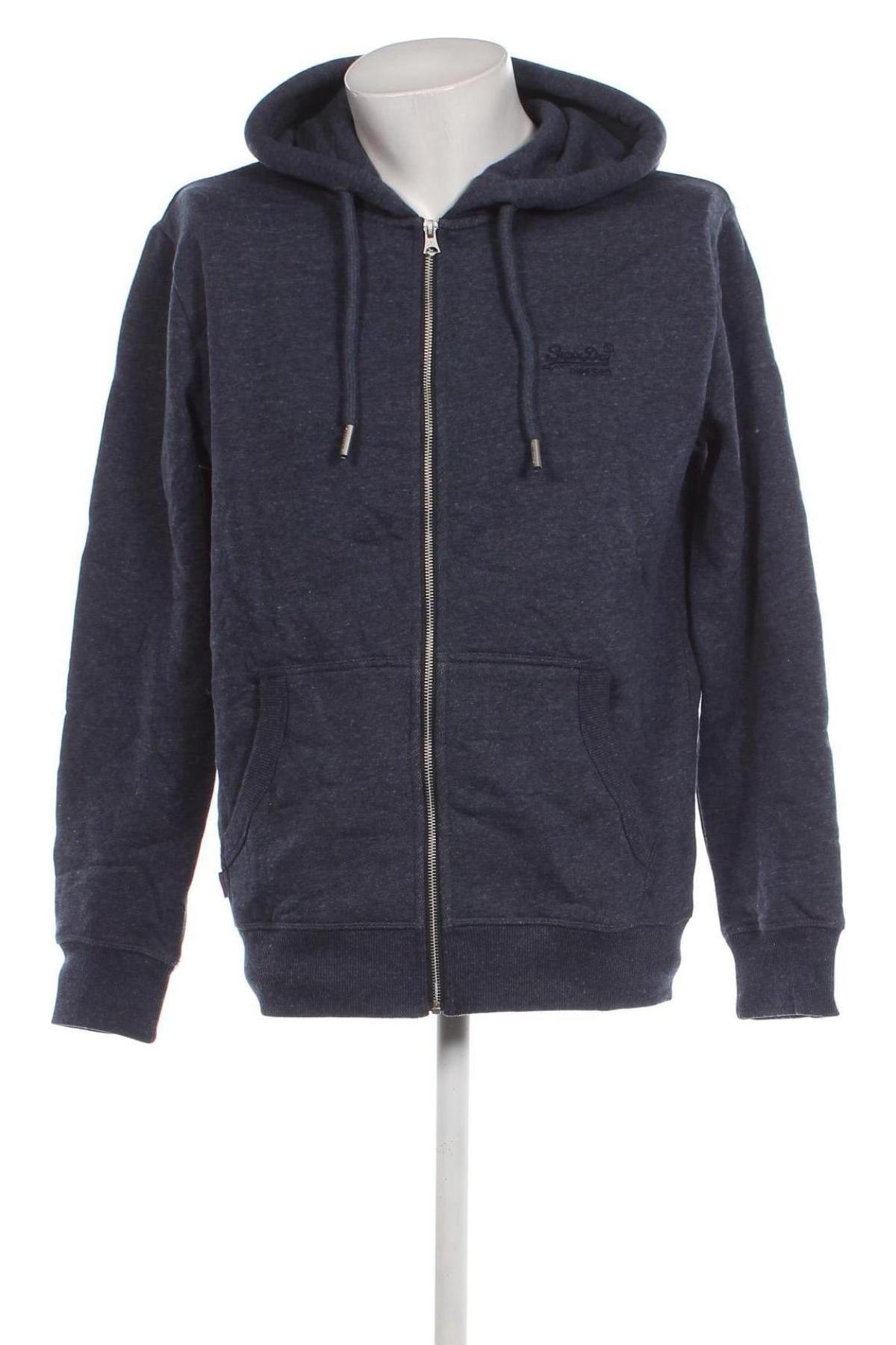 Herren Sweatshirt Superdry, Größe L, Farbe Blau, Preis € 24,53