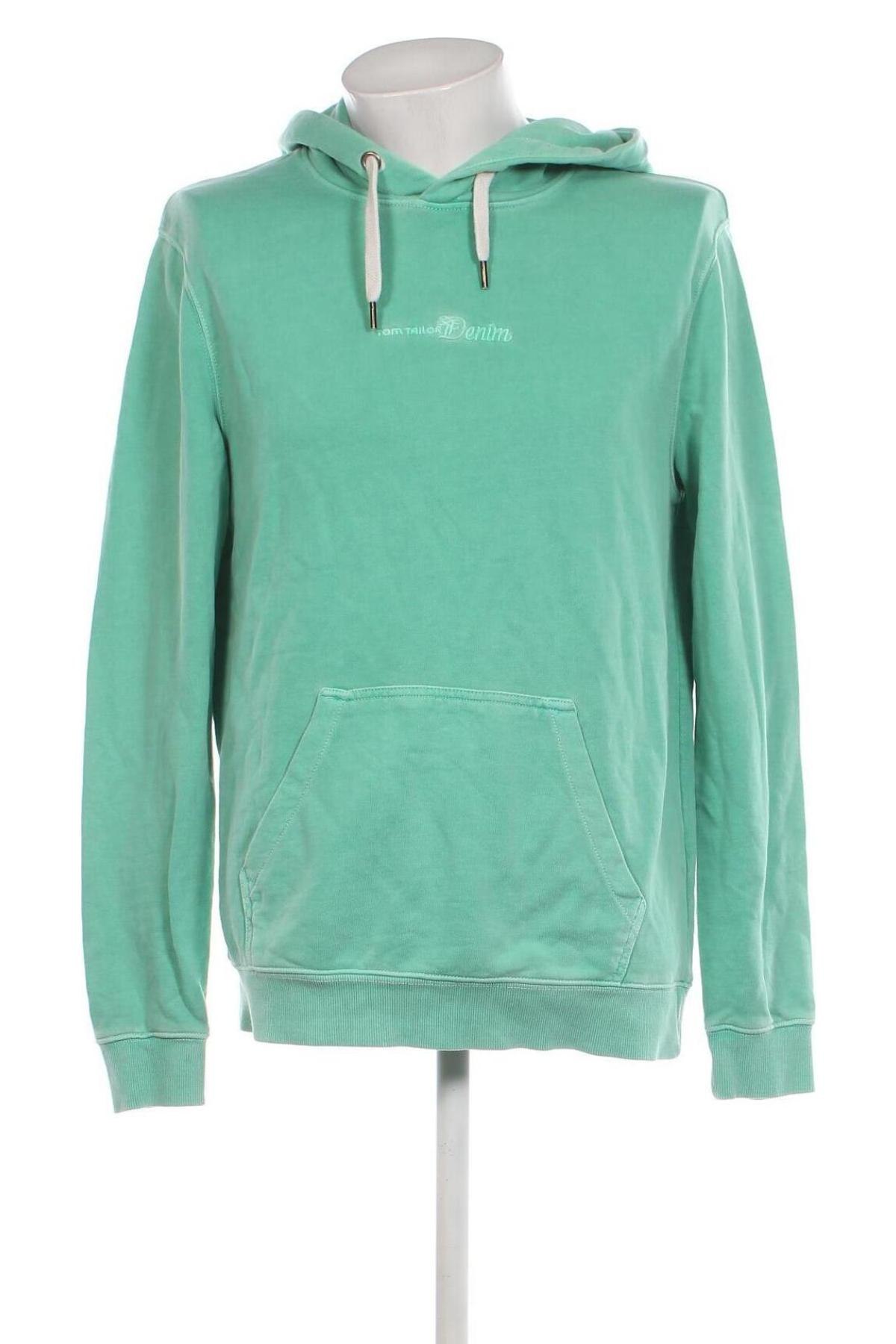 Herren Sweatshirt Tom Tailor, Größe M, Farbe Grün, Preis € 31,22