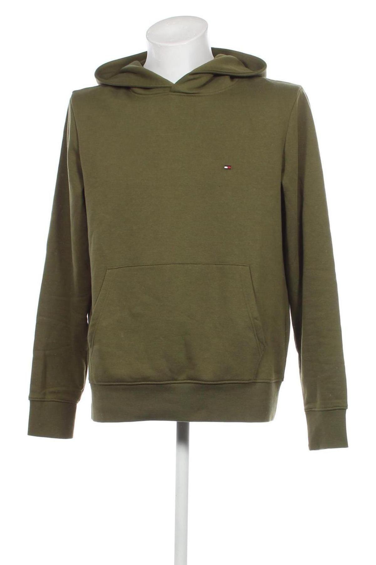 Herren Sweatshirt Tommy Hilfiger, Größe L, Farbe Grün, Preis 70,54 €