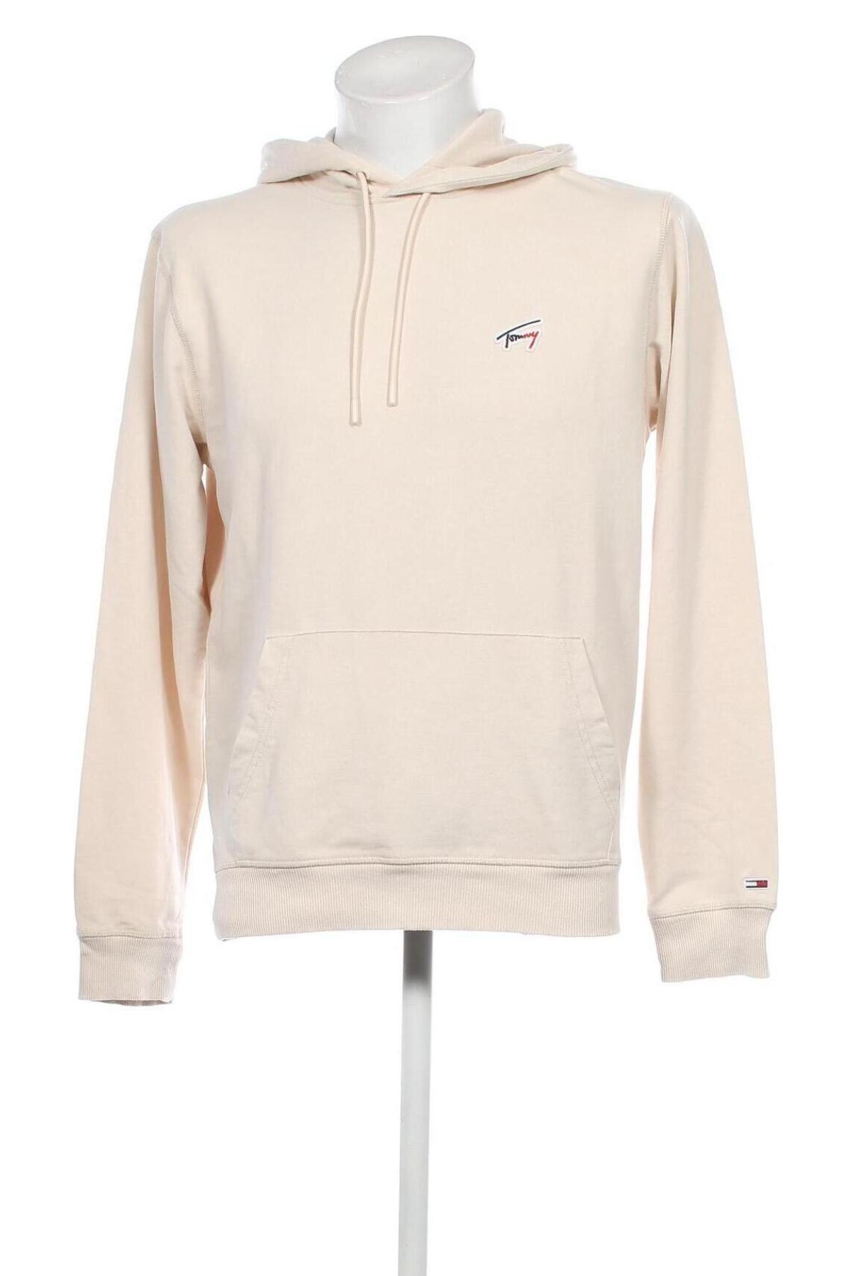 Herren Sweatshirt Tommy Jeans, Größe S, Farbe Beige, Preis € 33,20