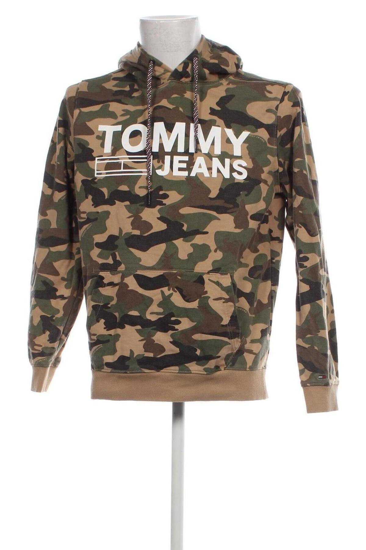 Мъжки суичър Tommy Jeans, Размер L, Цвят Многоцветен, Цена 75,00 лв.