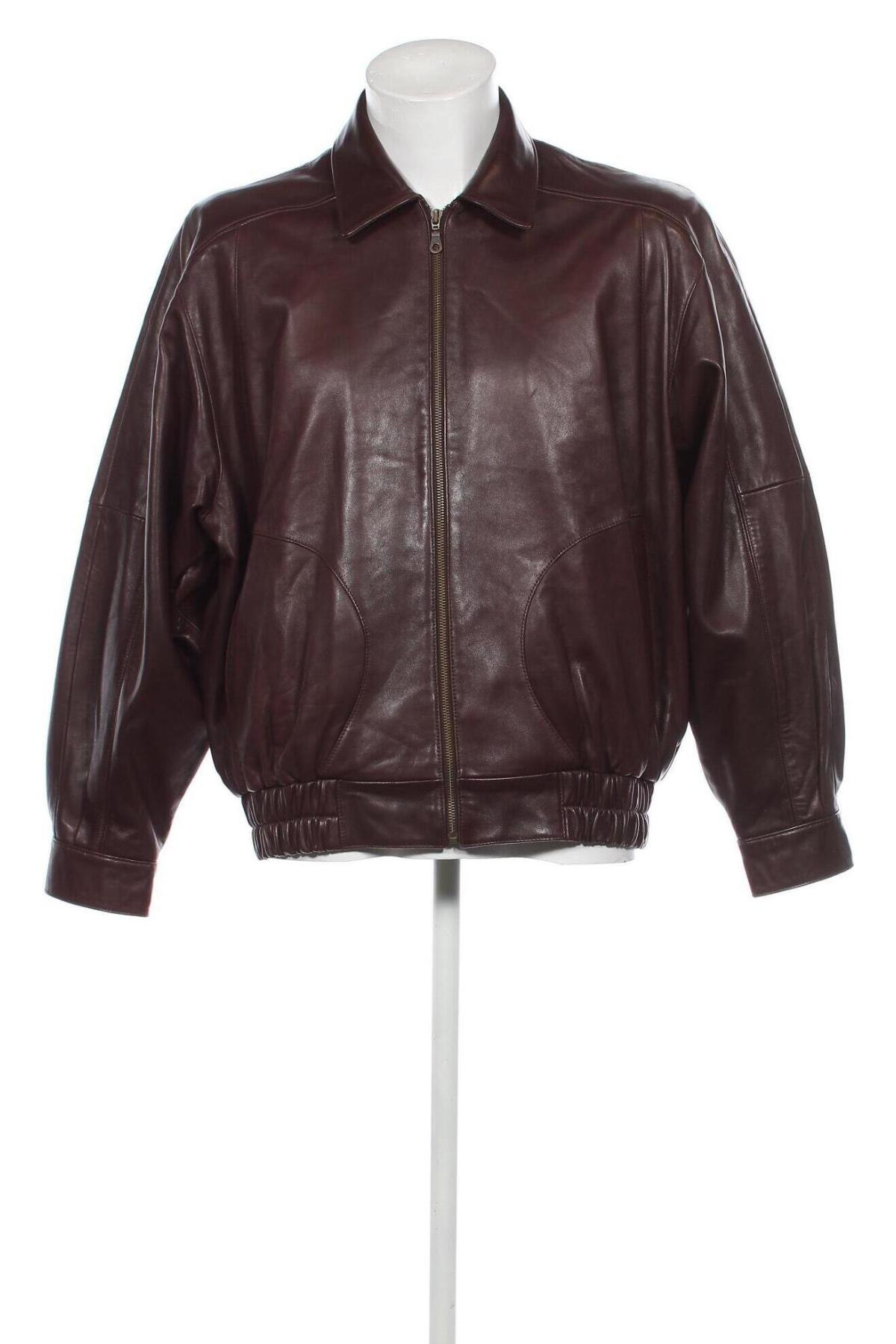 Pánska kožená bunda , Veľkosť M, Farba Hnedá, Cena  50,36 €
