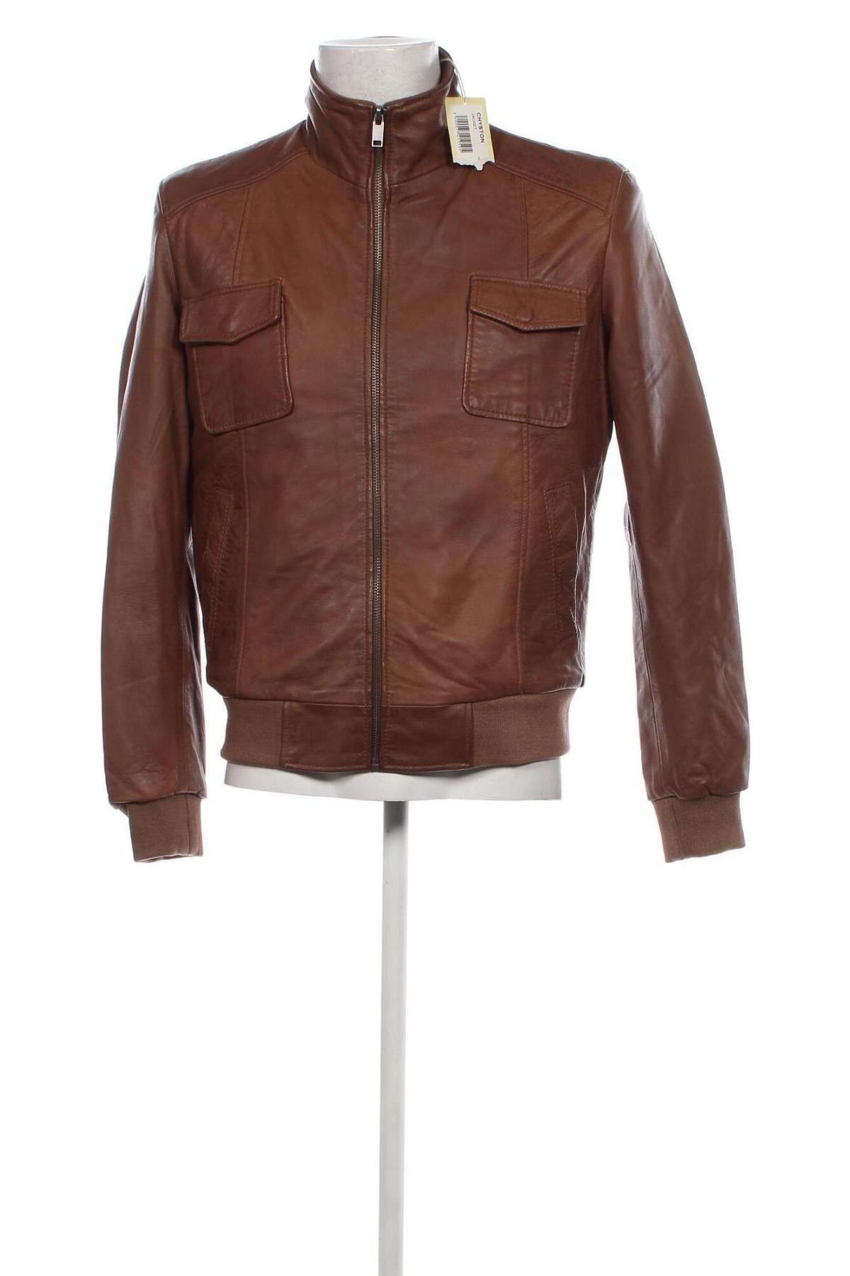 Herren Lederjacke Chyston, Größe XL, Farbe Braun, Preis € 199,49