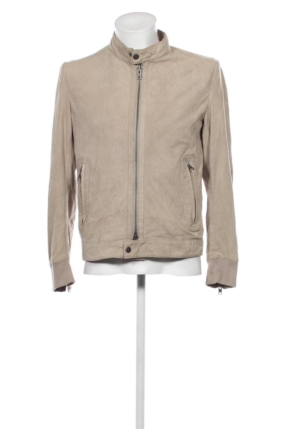 Herren Lederjacke Drykorn for beautiful people, Größe M, Farbe Beige, Preis € 148,80