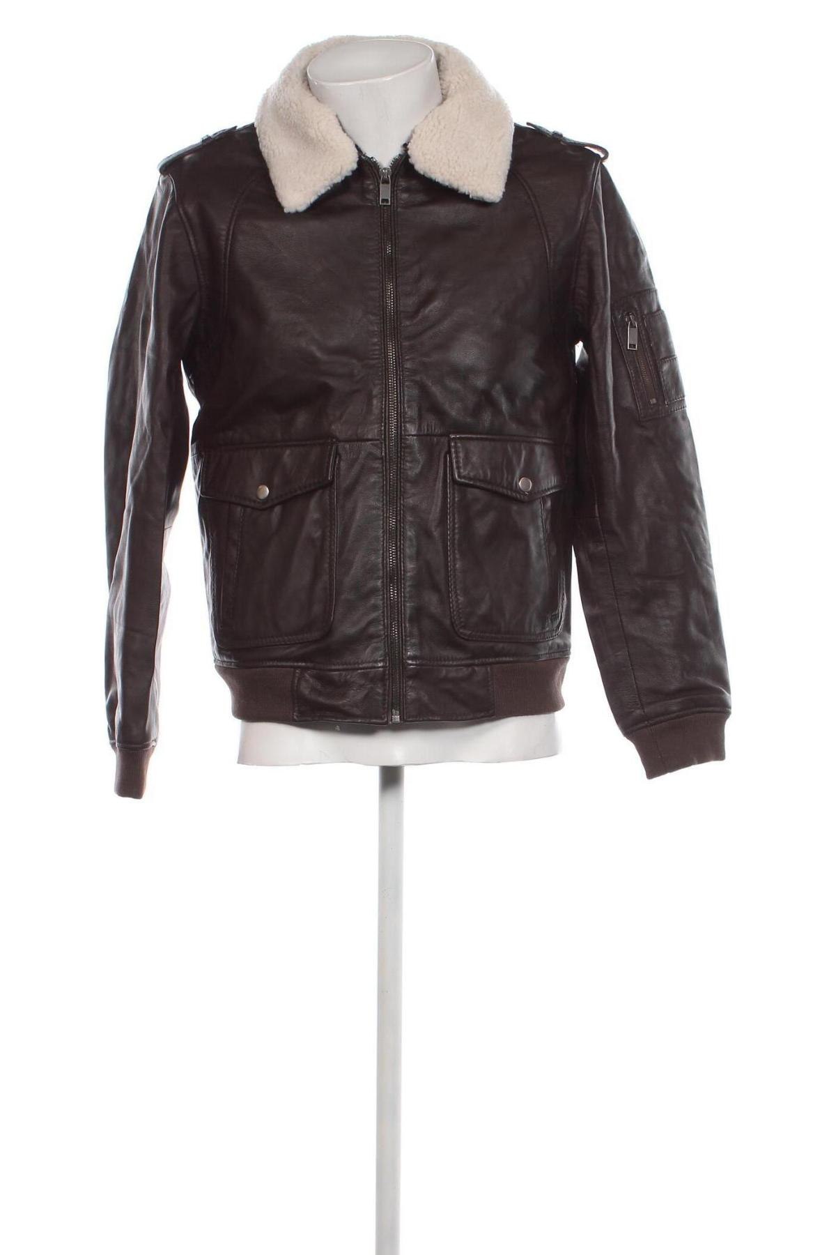 Herren Lederjacke Lee Cooper, Größe M, Farbe Braun, Preis € 134,43