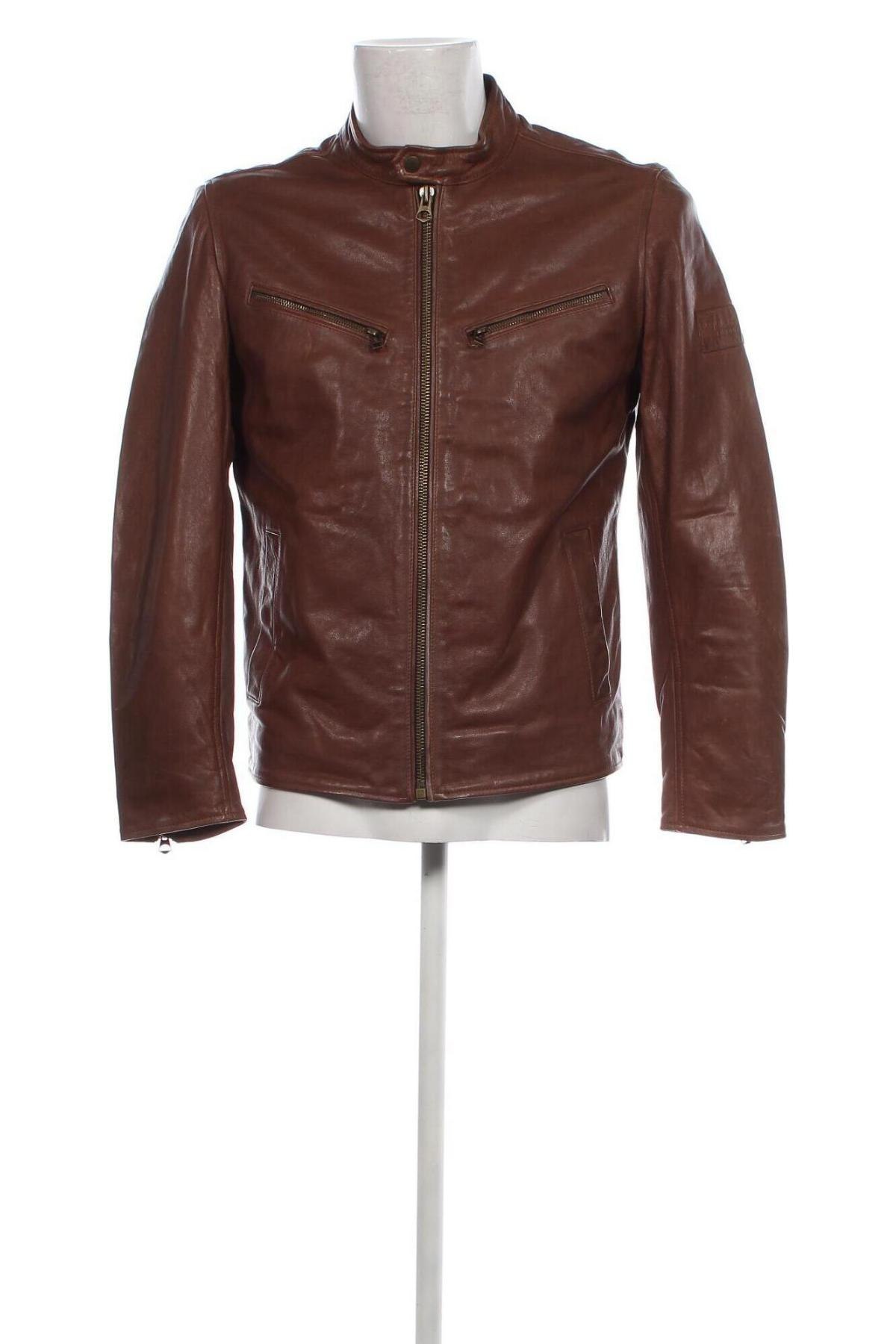 Herren Lederjacke Pepe Jeans, Größe S, Farbe Braun, Preis € 119,69