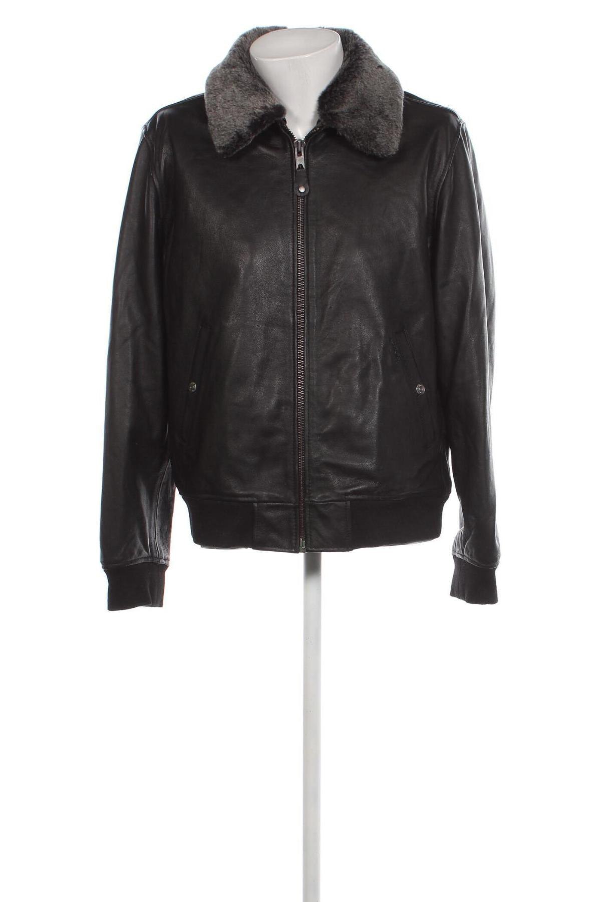Pánská kožená bunda  Schott, Velikost XXL, Barva Černá, Cena  5 524,00 Kč