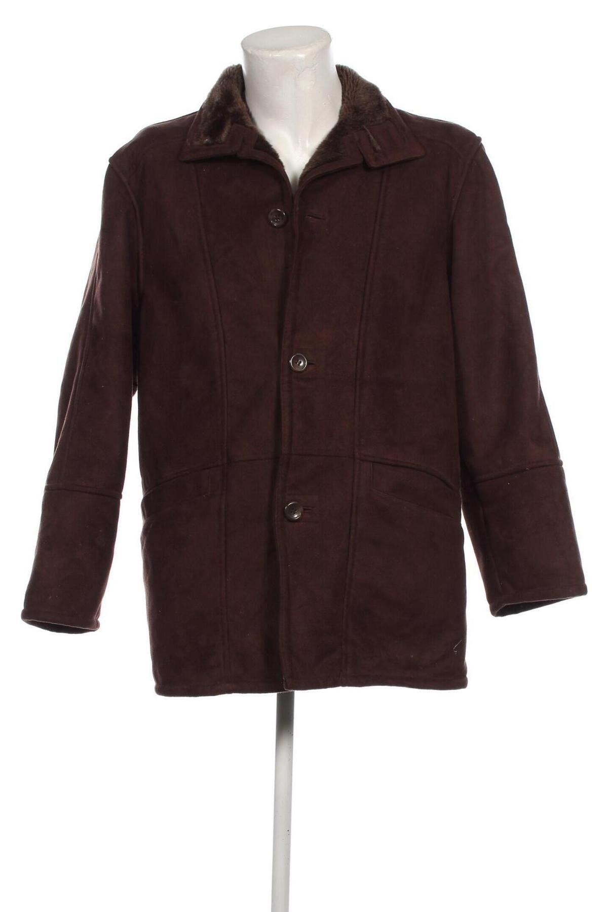 Мъжко палто, Размер L, Цвят Кафяв, Цена 50,29 лв.