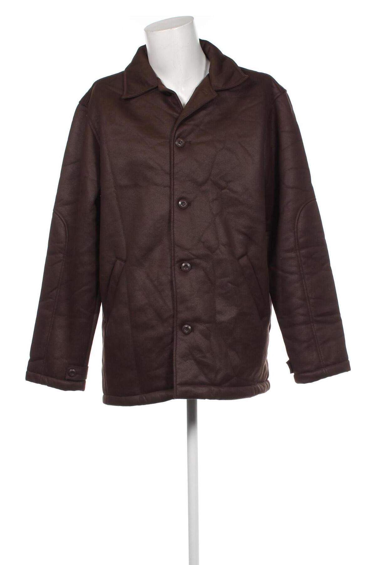 Мъжко палто, Размер XL, Цвят Кафяв, Цена 56,71 лв.