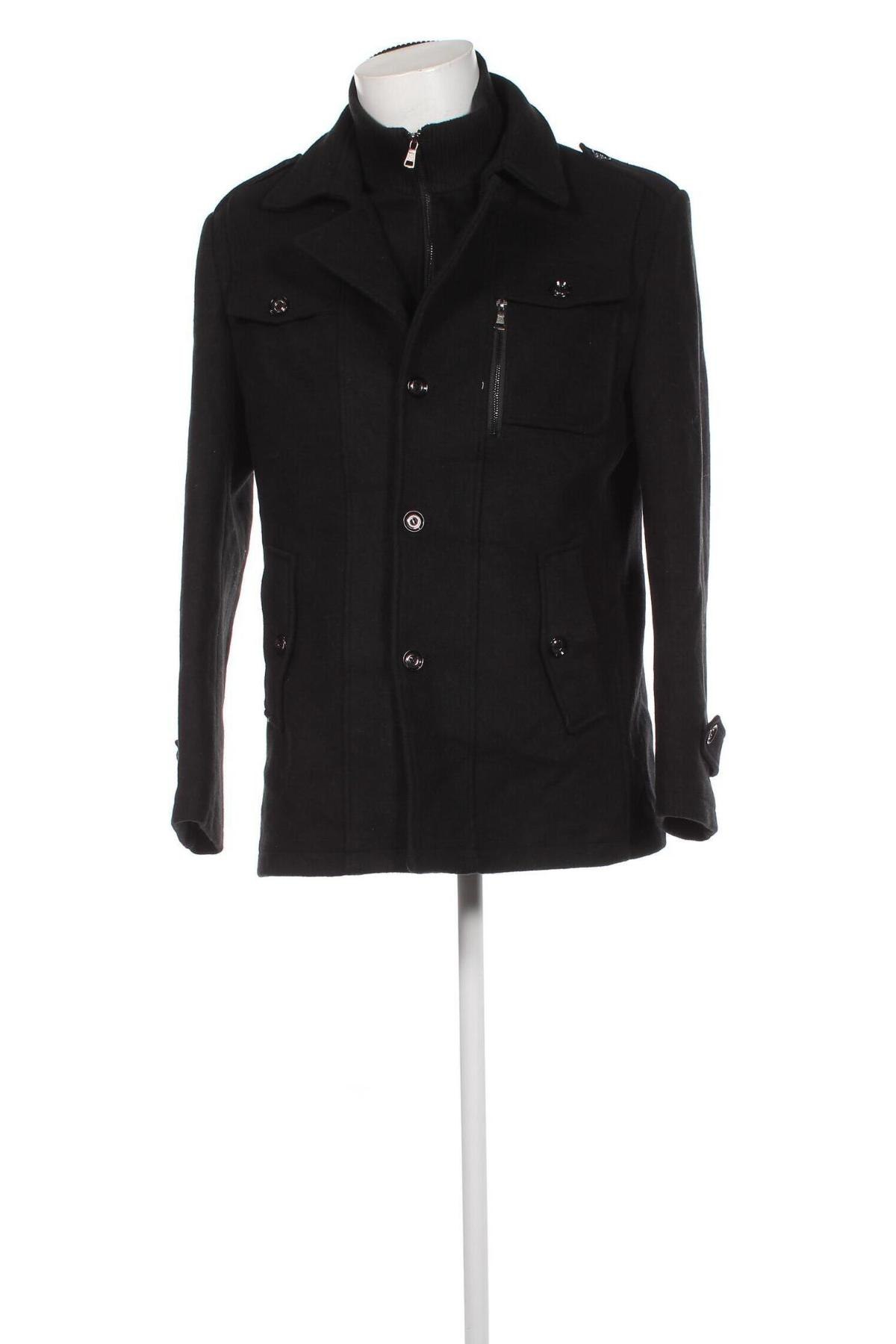 Pánsky kabát , Veľkosť L, Farba Čierna, Cena  33,98 €