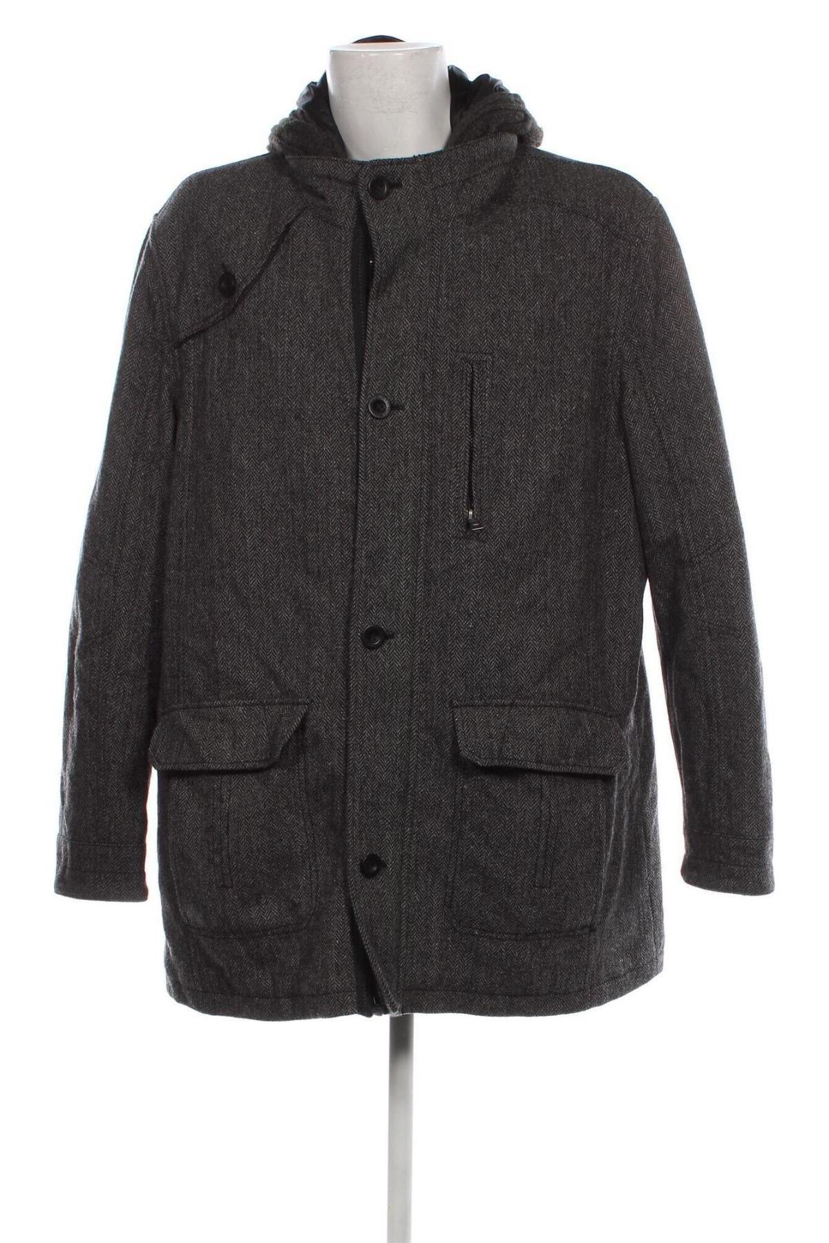 Мъжко палто Angelo Litrico, Размер 3XL, Цвят Сив, Цена 53,50 лв.