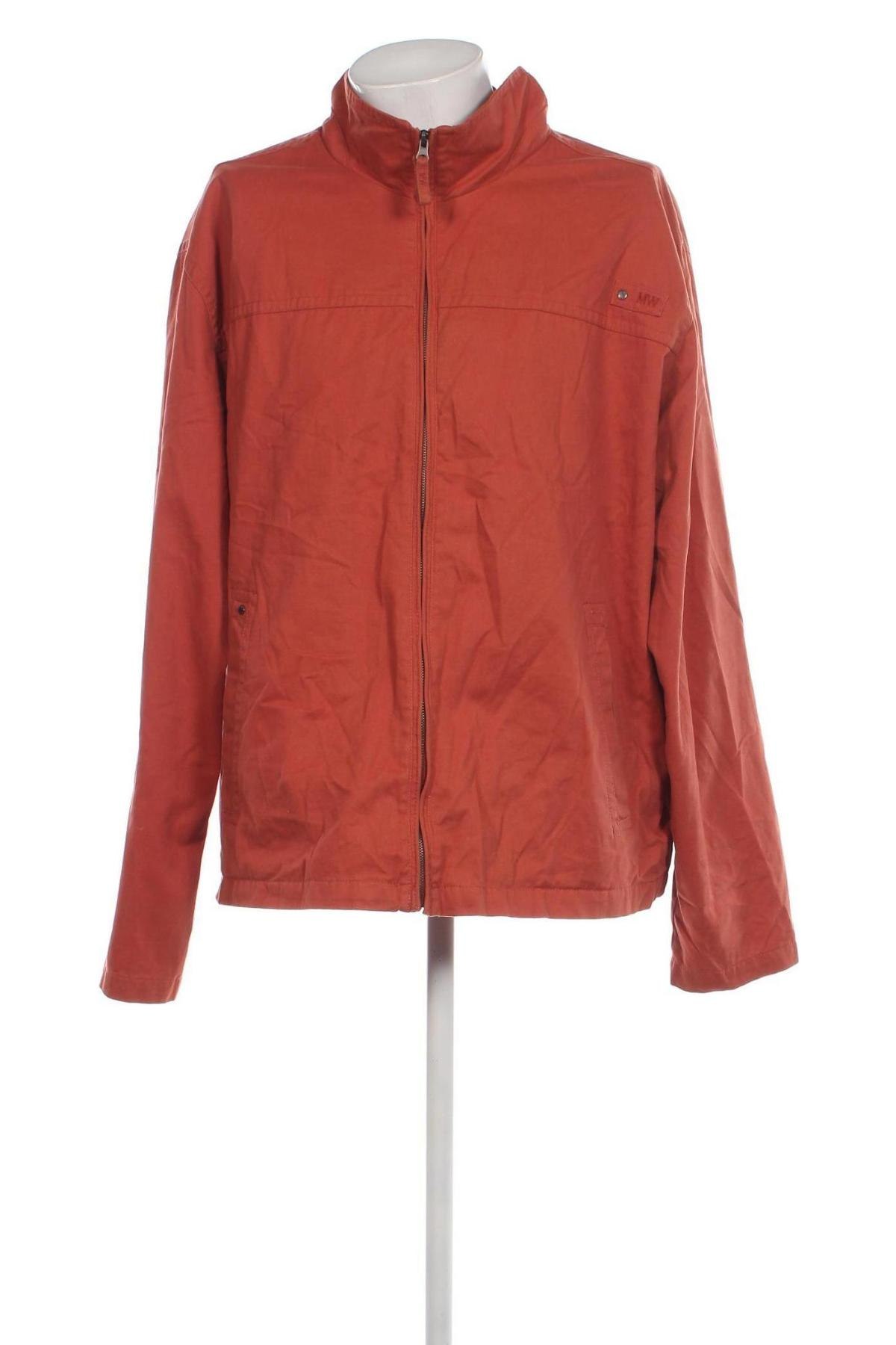 Herrenmantel Casual, Größe 4XL, Farbe Orange, Preis € 18,16