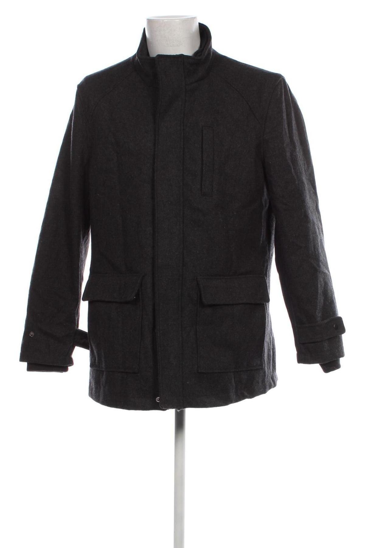 Ανδρικά παλτό CedarWood State, Μέγεθος L, Χρώμα Γκρί, Τιμή 35,08 €