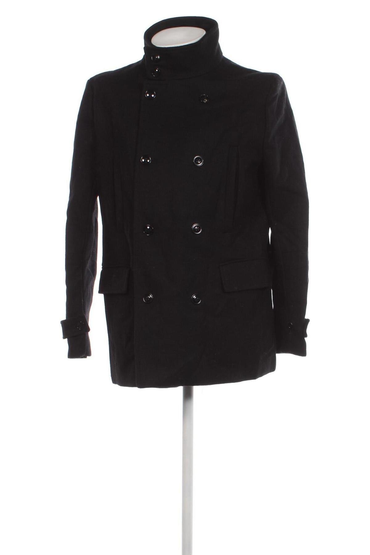Ανδρικά παλτό H&M, Μέγεθος XL, Χρώμα Μαύρο, Τιμή 37,07 €