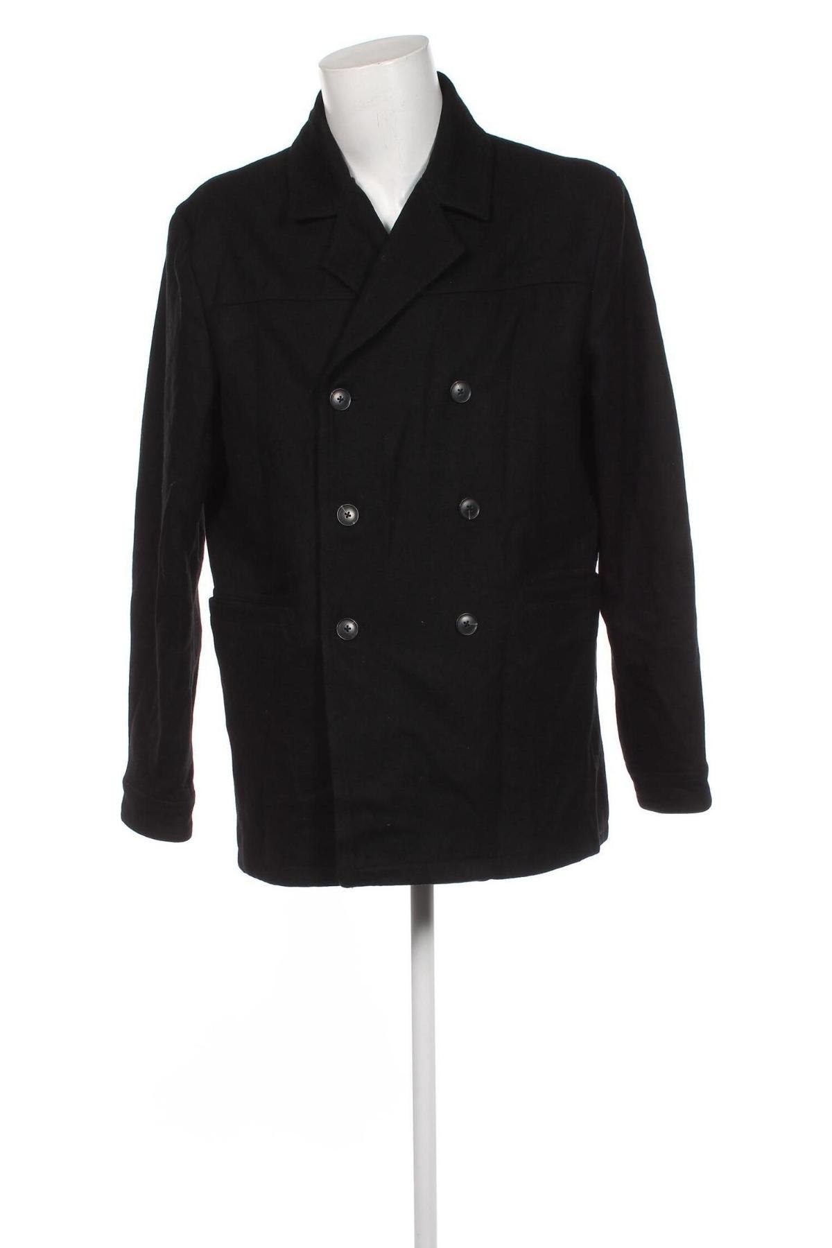 Ανδρικά παλτό Henry, Μέγεθος L, Χρώμα Μαύρο, Τιμή 14,35 €