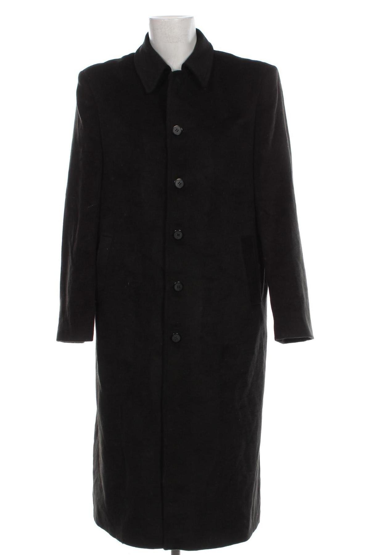 Мъжко палто Rafael, Размер L, Цвят Черен, Цена 53,50 лв.