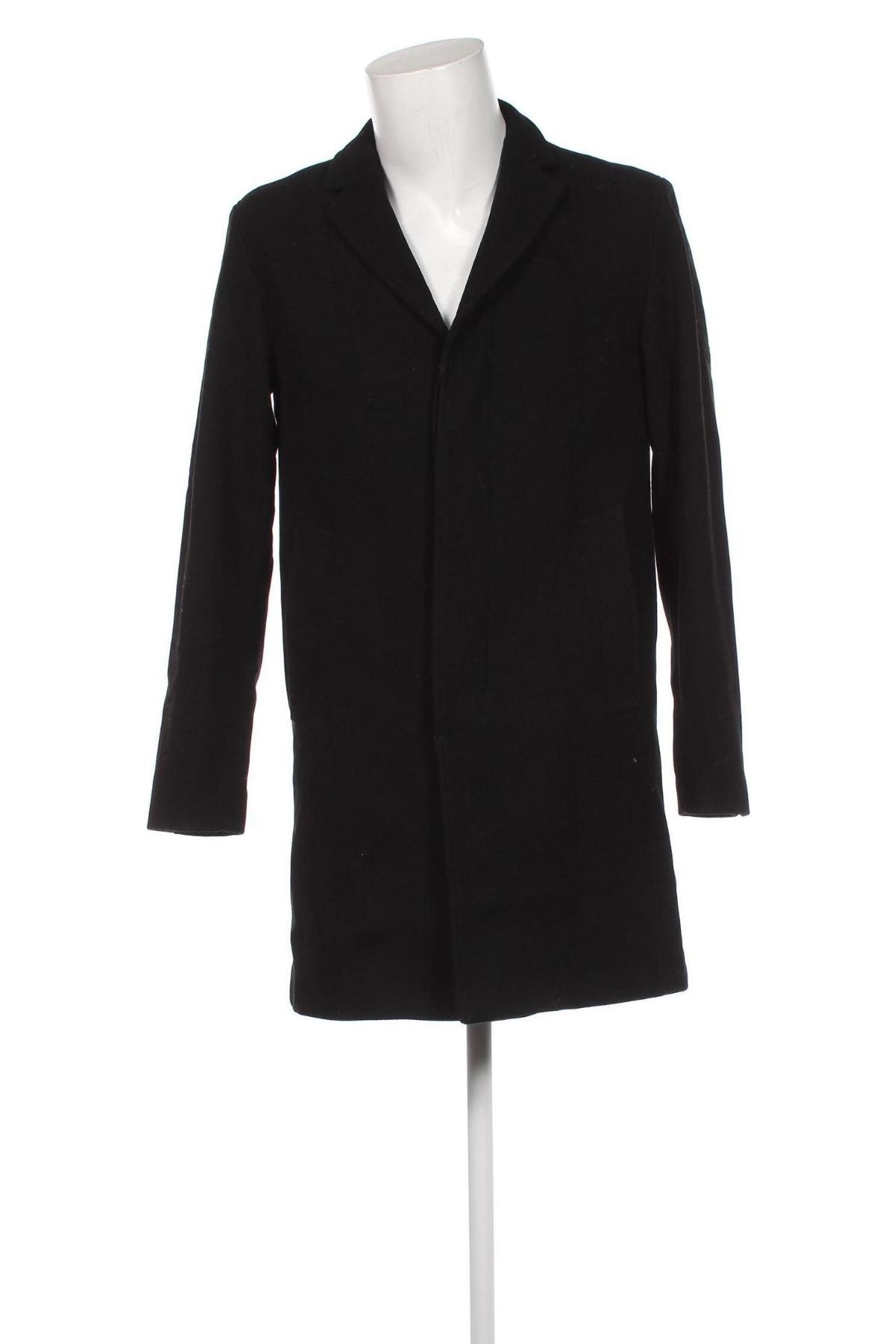 Ανδρικά παλτό Selected Homme, Μέγεθος M, Χρώμα Μαύρο, Τιμή 34,24 €