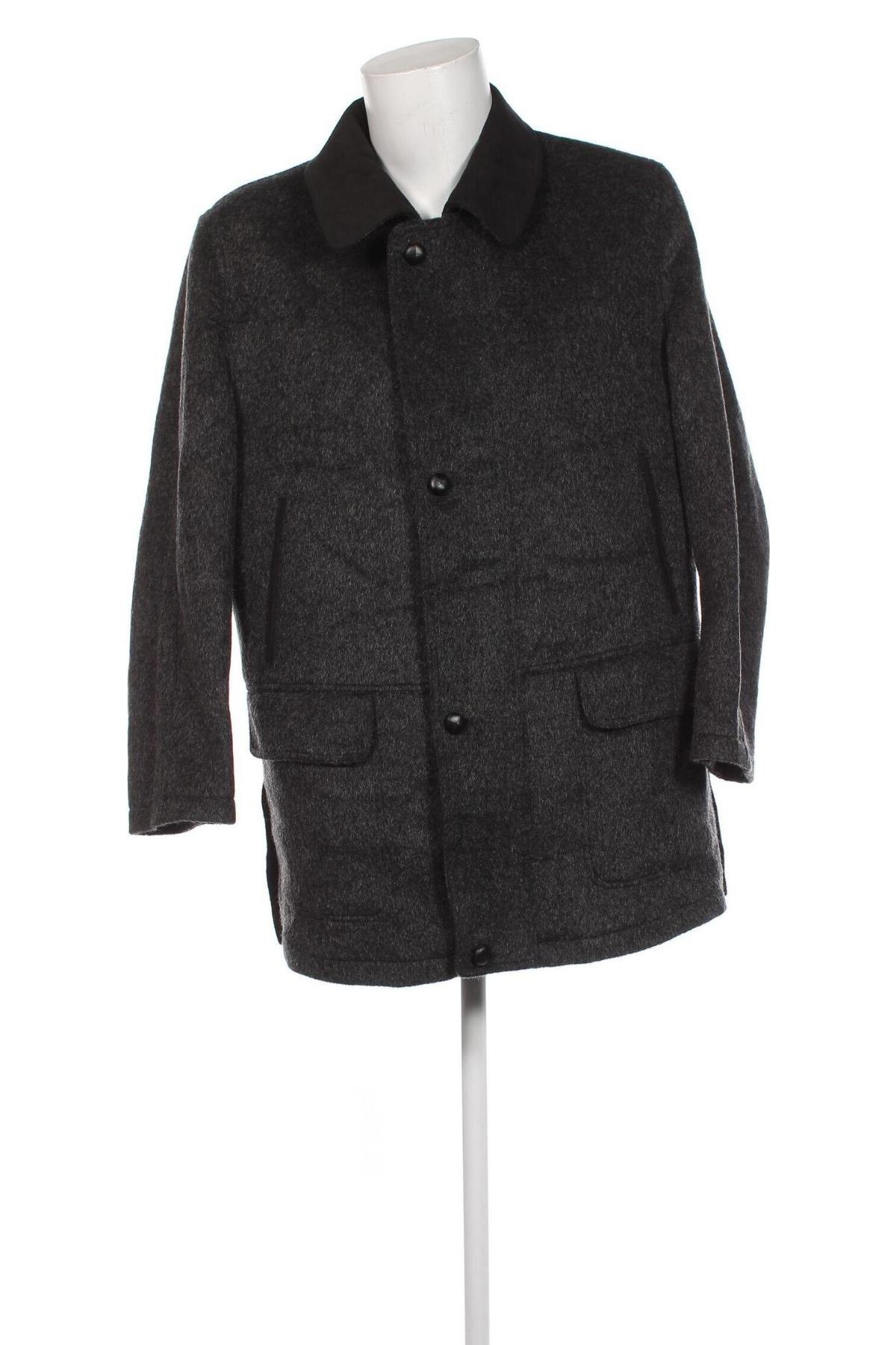 Мъжко палто Walbusch, Размер L, Цвят Сив, Цена 50,60 лв.