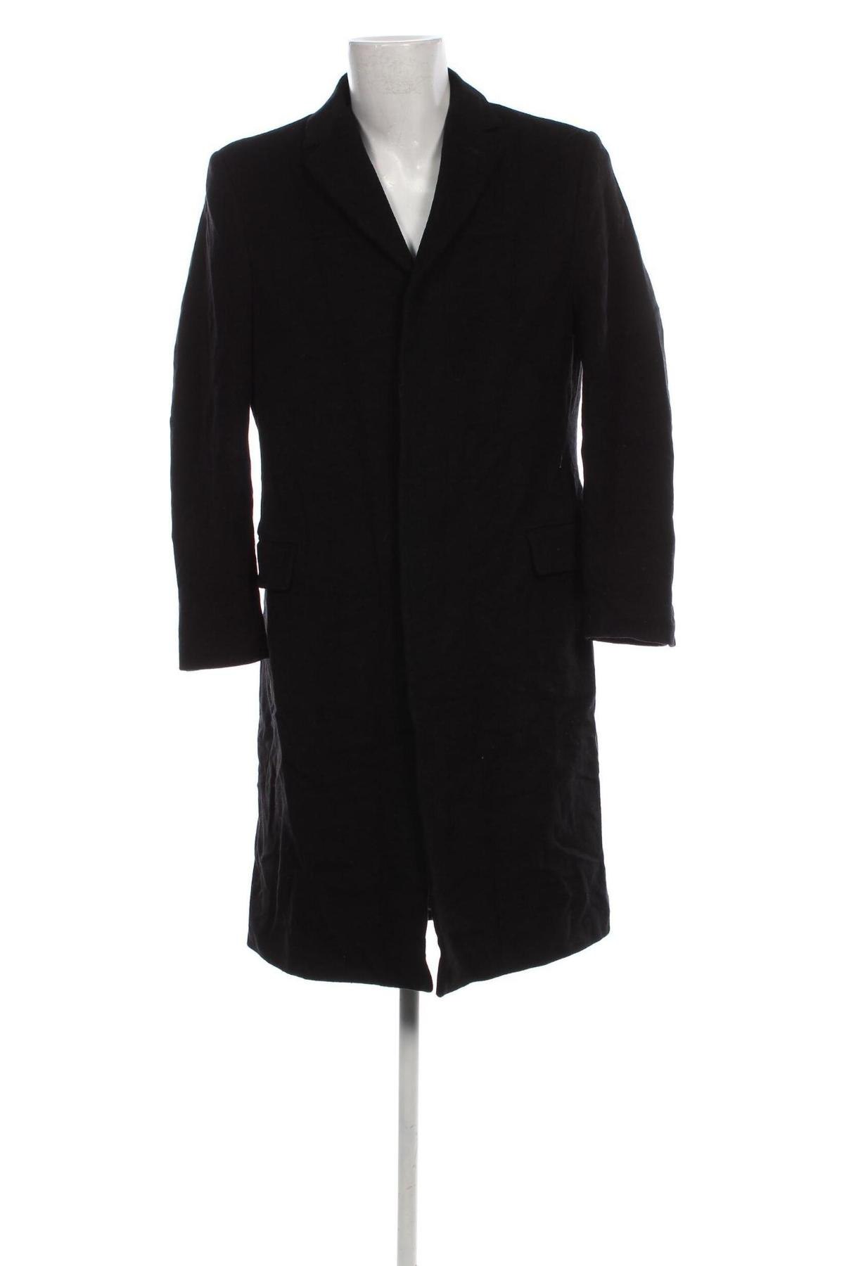 Ανδρικά παλτό Wool & Cashmere, Μέγεθος L, Χρώμα Μαύρο, Τιμή 25,57 €